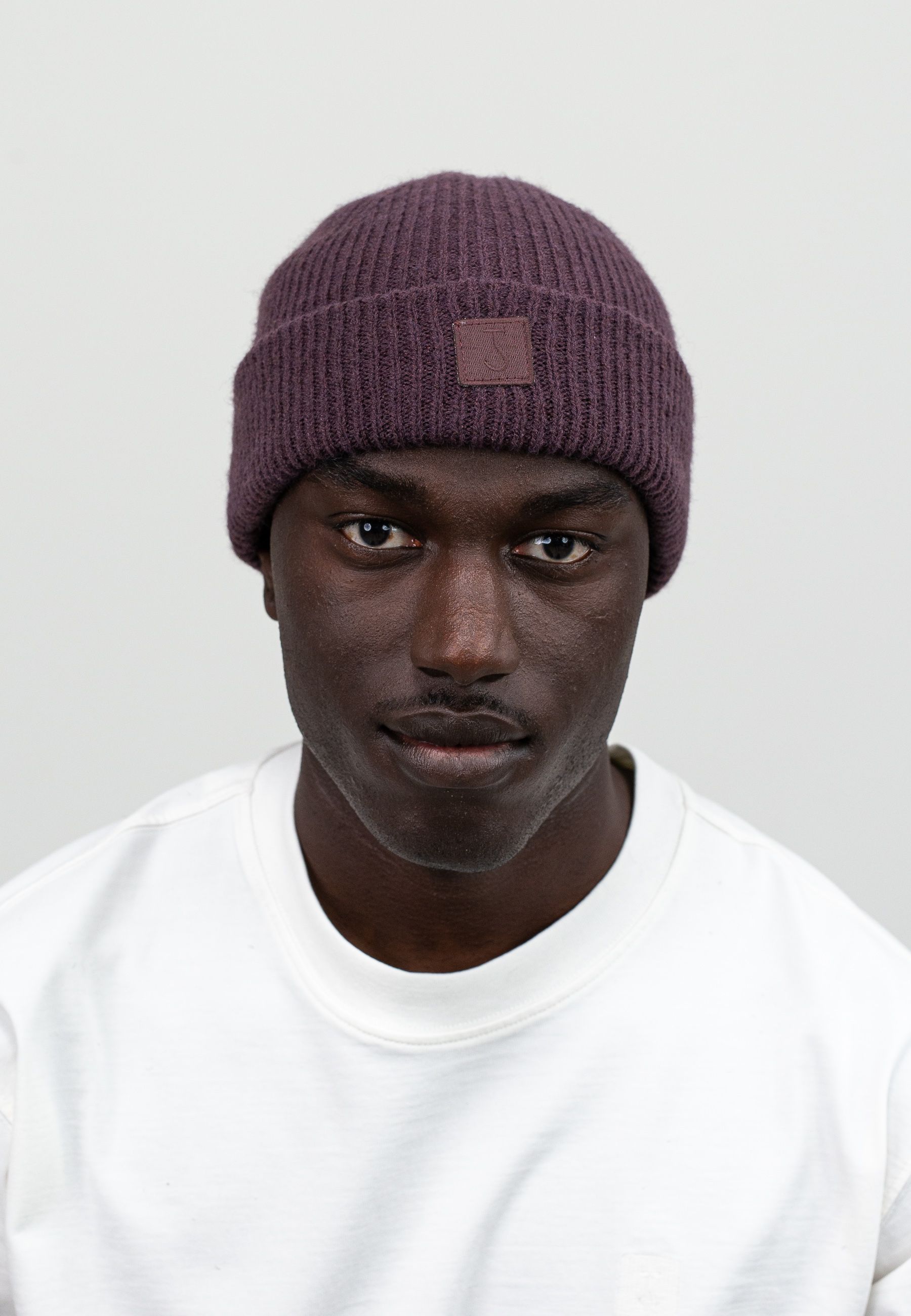 Army Wool Hook Beanie