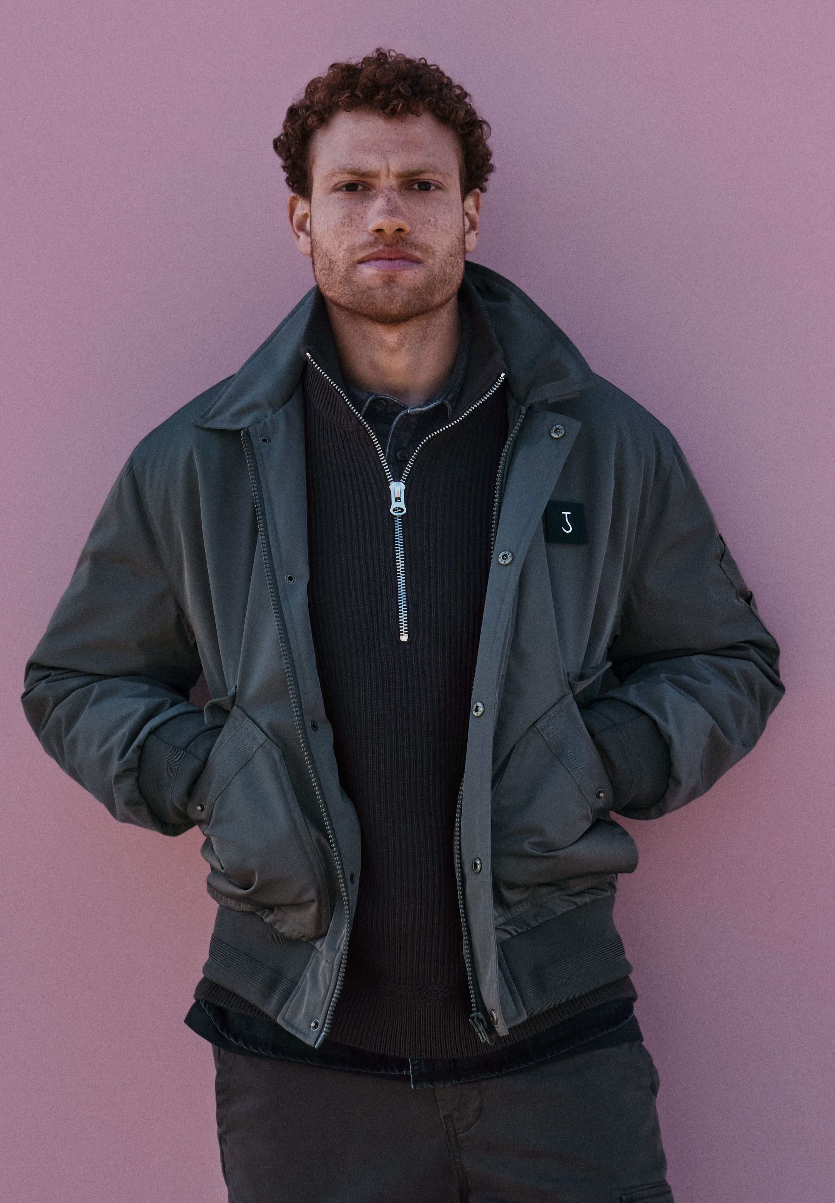 Carlo Satin Flight Bomber