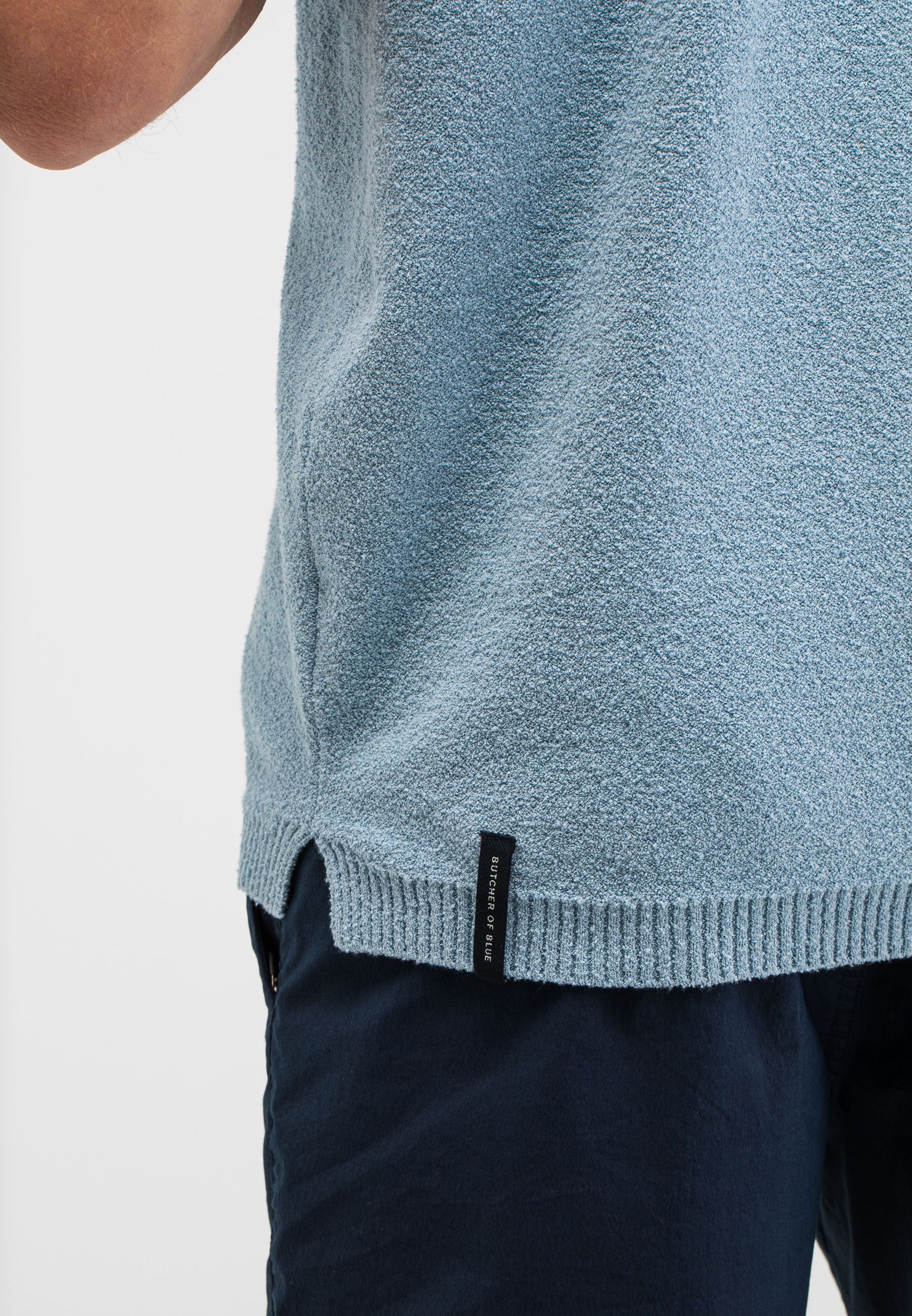 Boucle Knit Polo