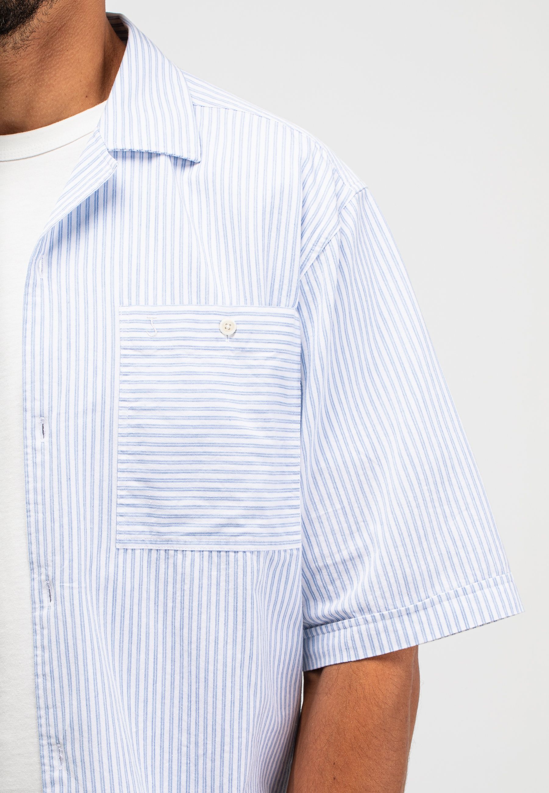 Anthony Resort Stripe Shirt SS