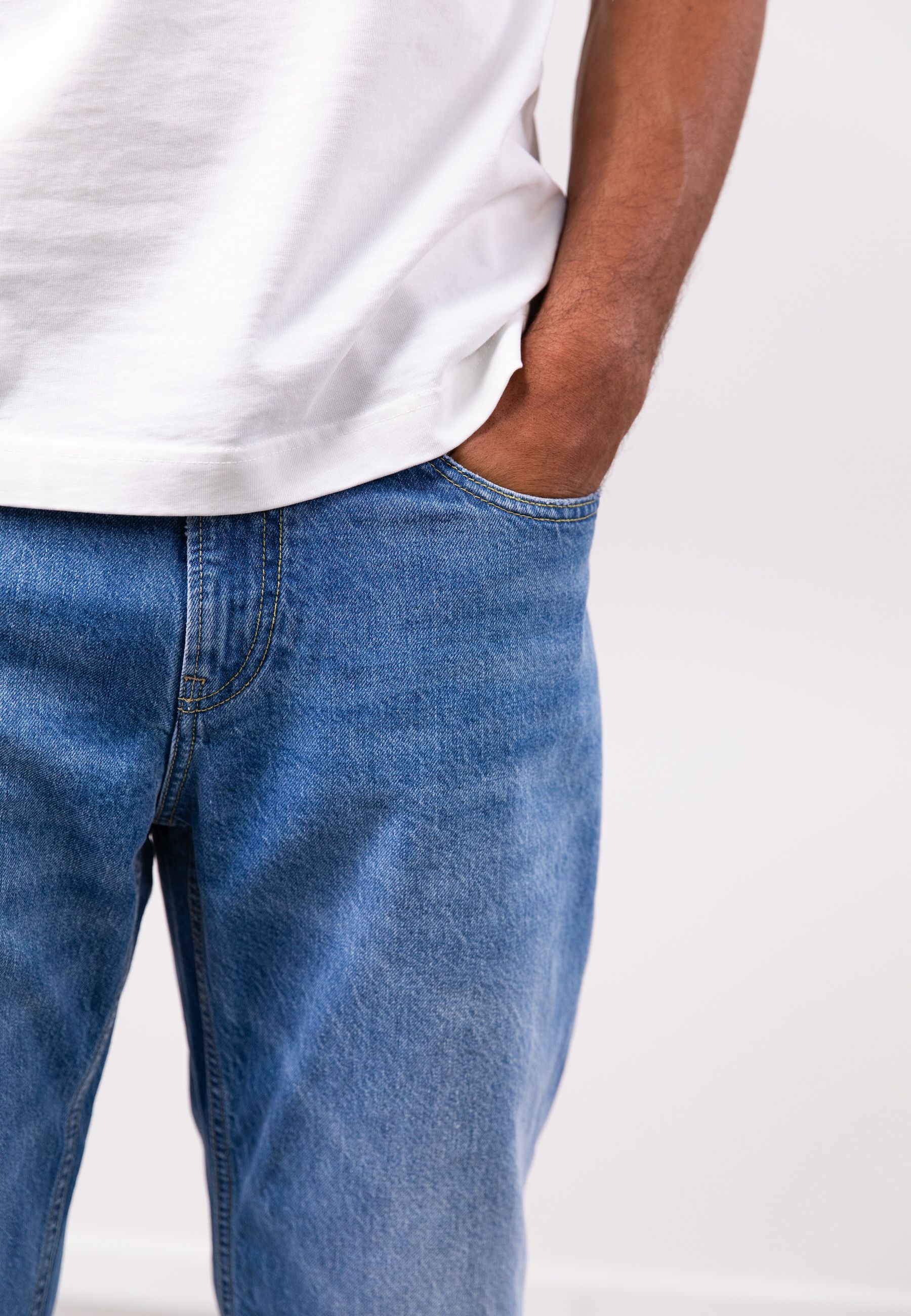 Modesto Rope Denim Light aged