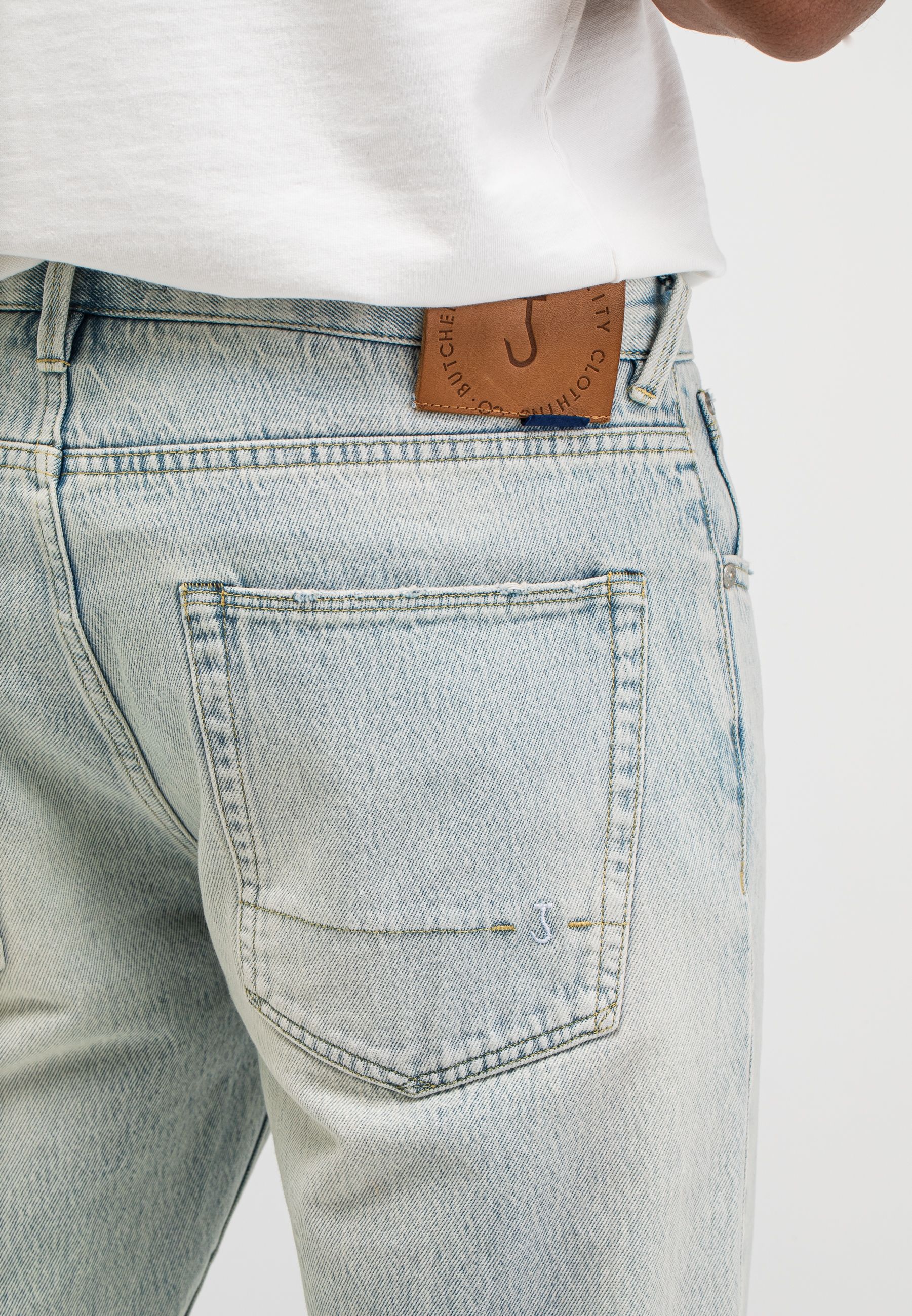 Stockton Straight Redding Bleached