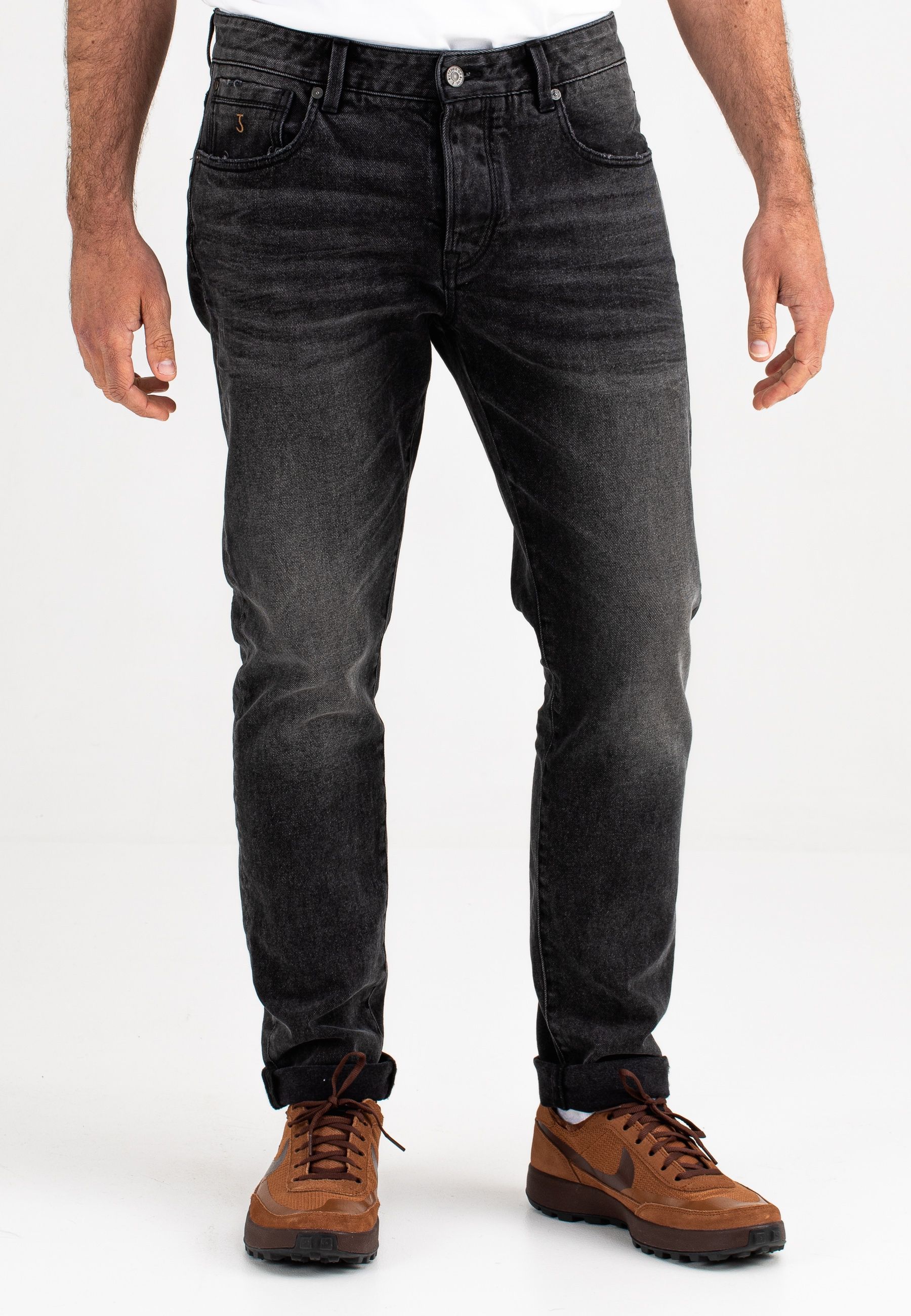 Stockton Loose Black Med Aged
