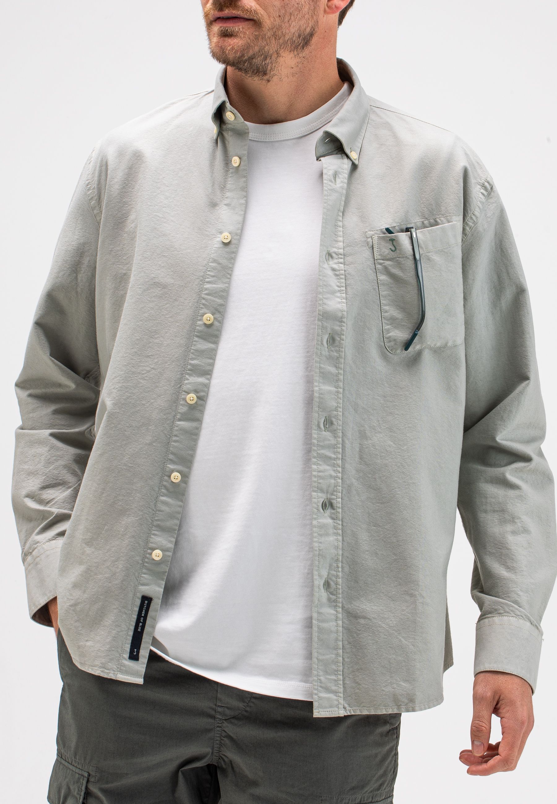 Aidan Cotton Oxford Shirt