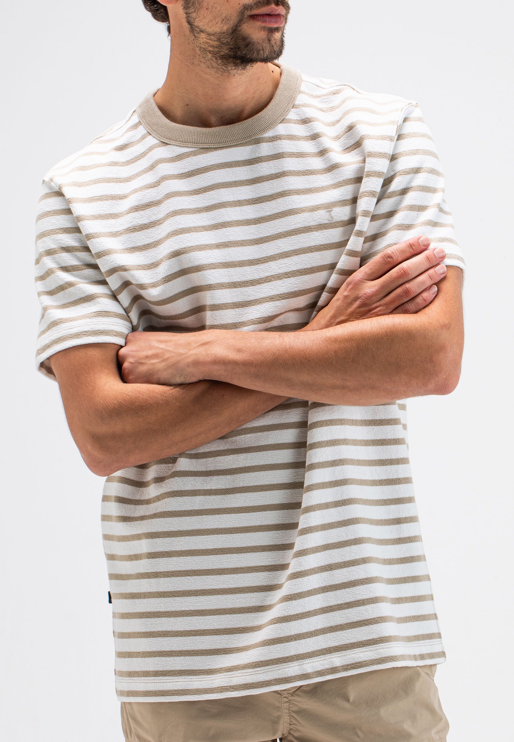 Gaspard Loose Stripe Tee