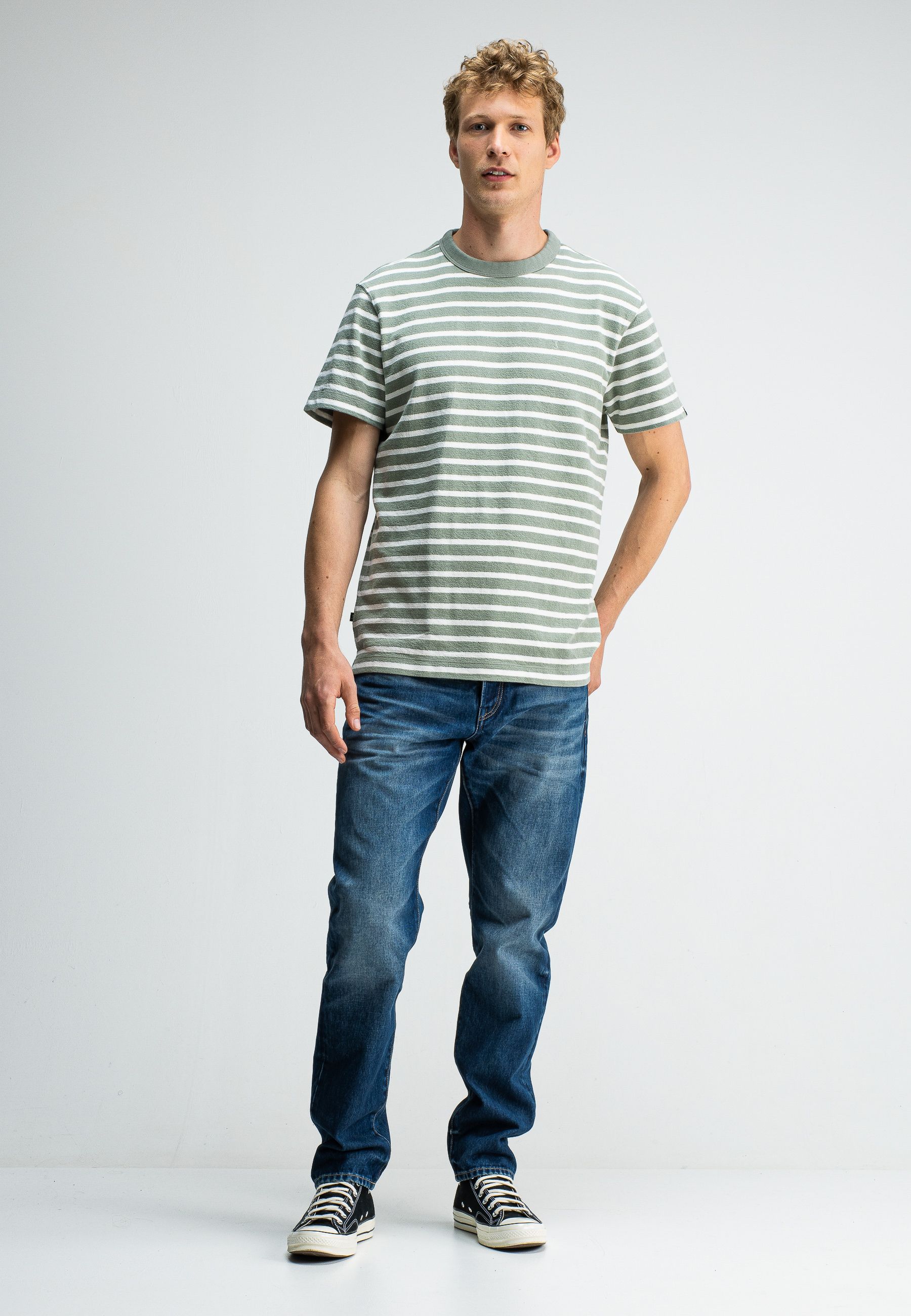 Gaspard Loose Stripe Tee