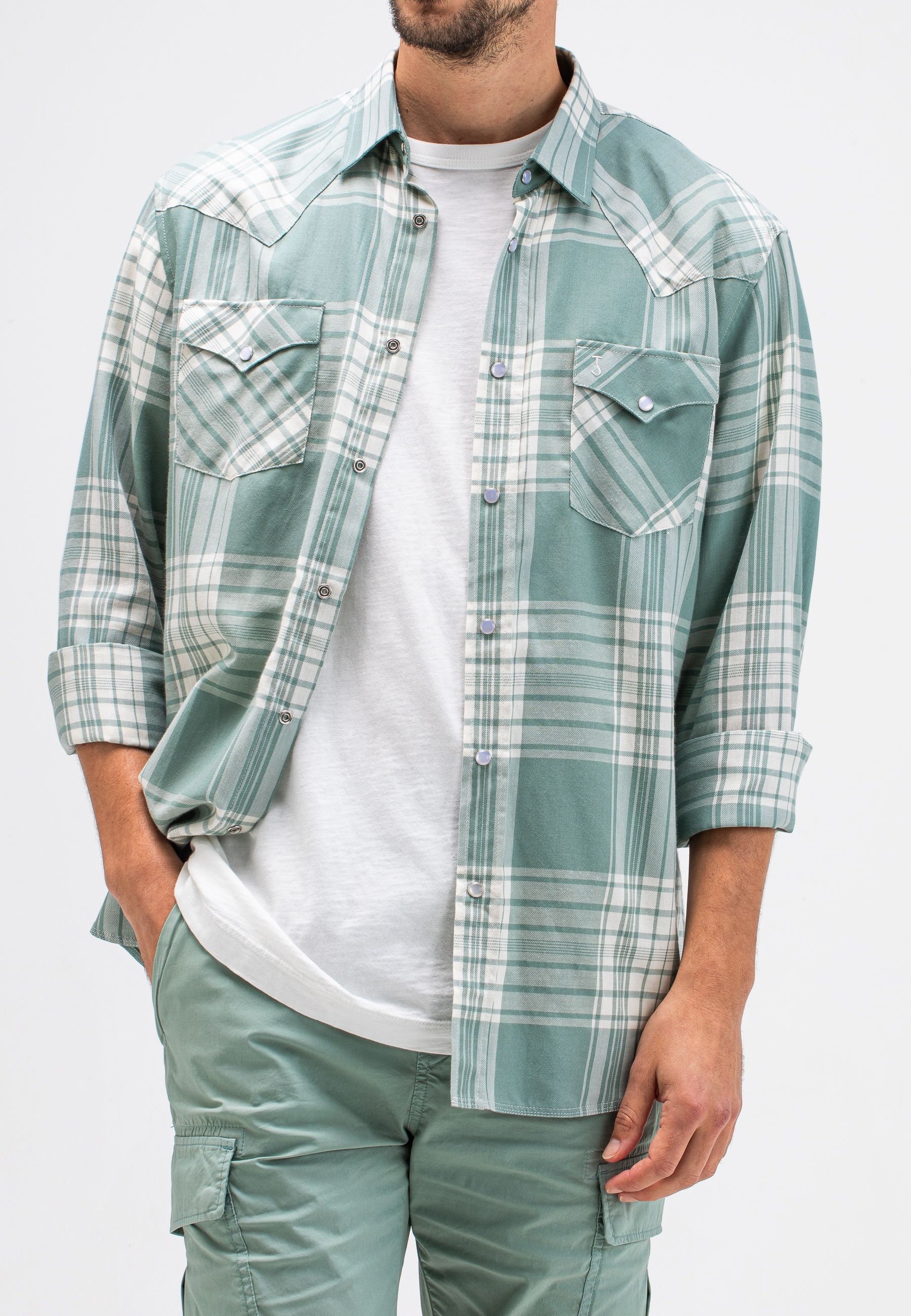 Lanton Western Check Shirt