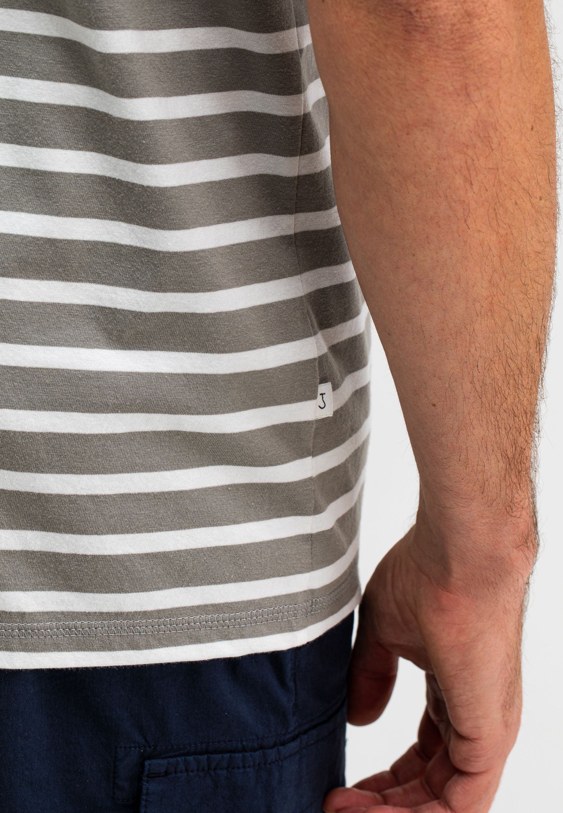 Classic Stripe Butcher Tee