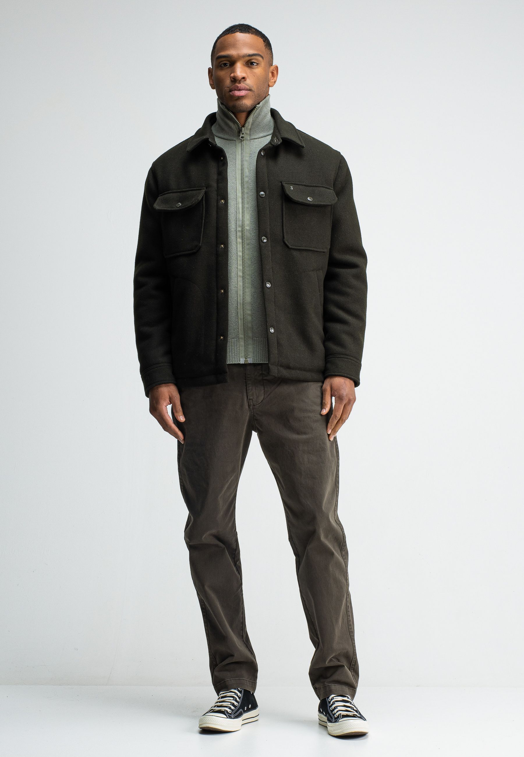 Norbu Padded Wool Jacket