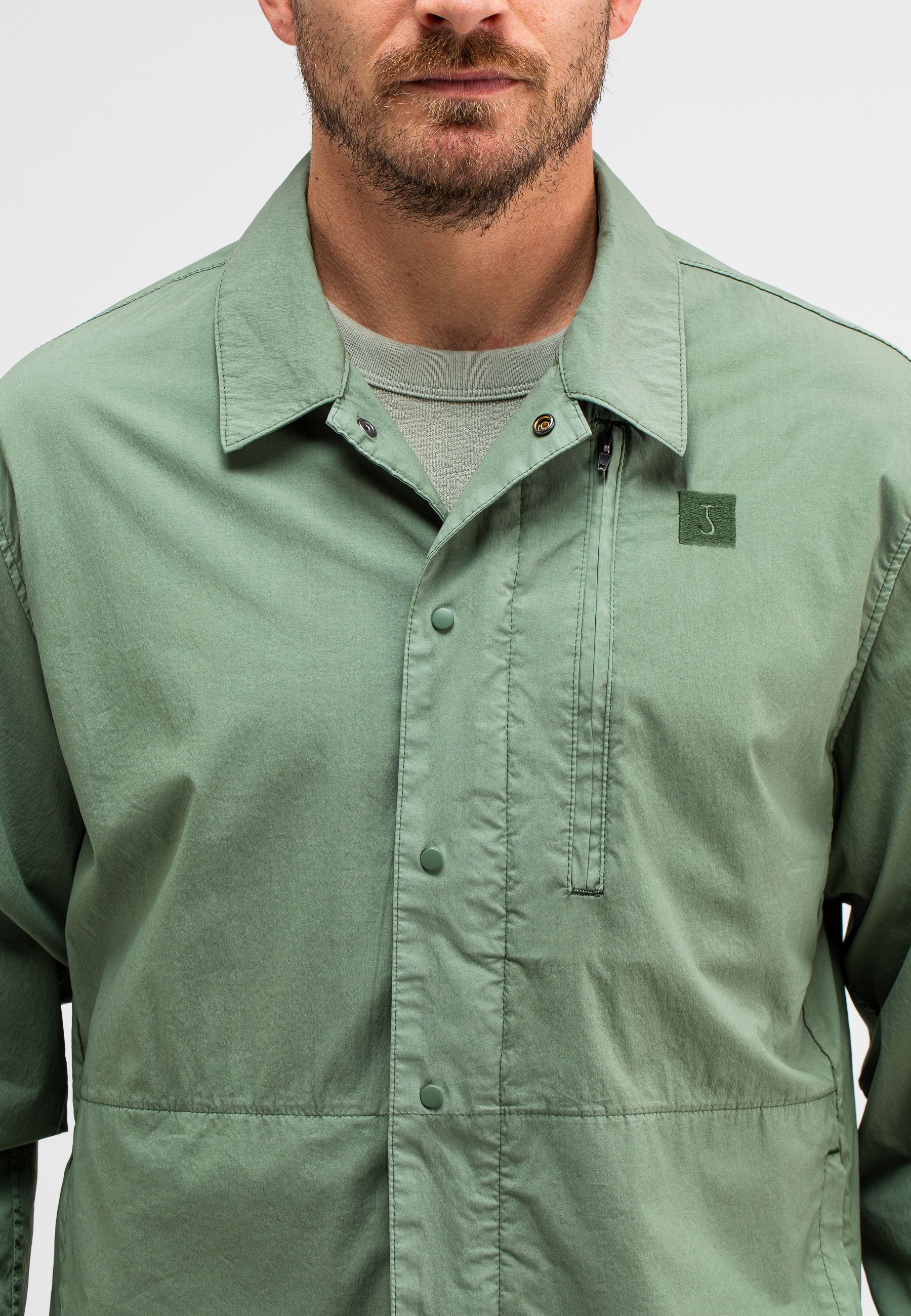 Luca Poplin Overshirt