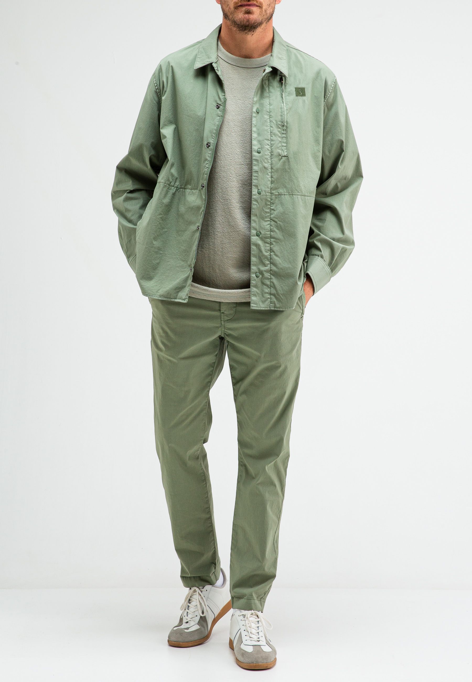 Luca Poplin Overshirt