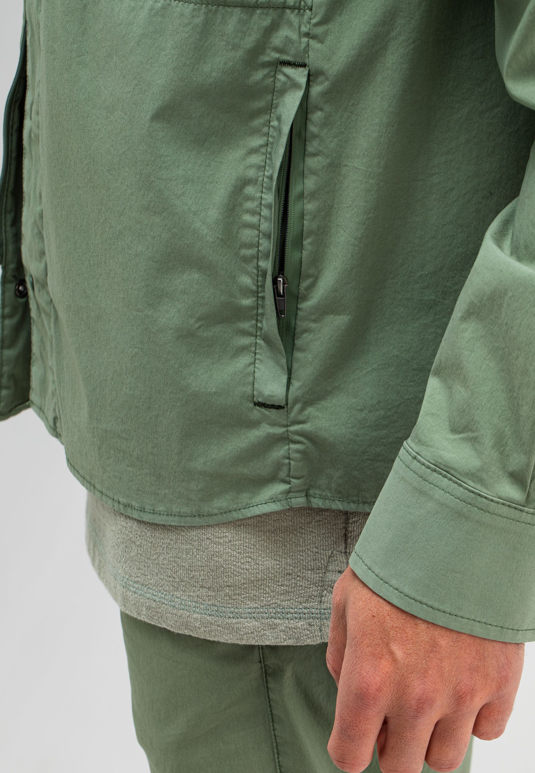 Luca Poplin Overshirt