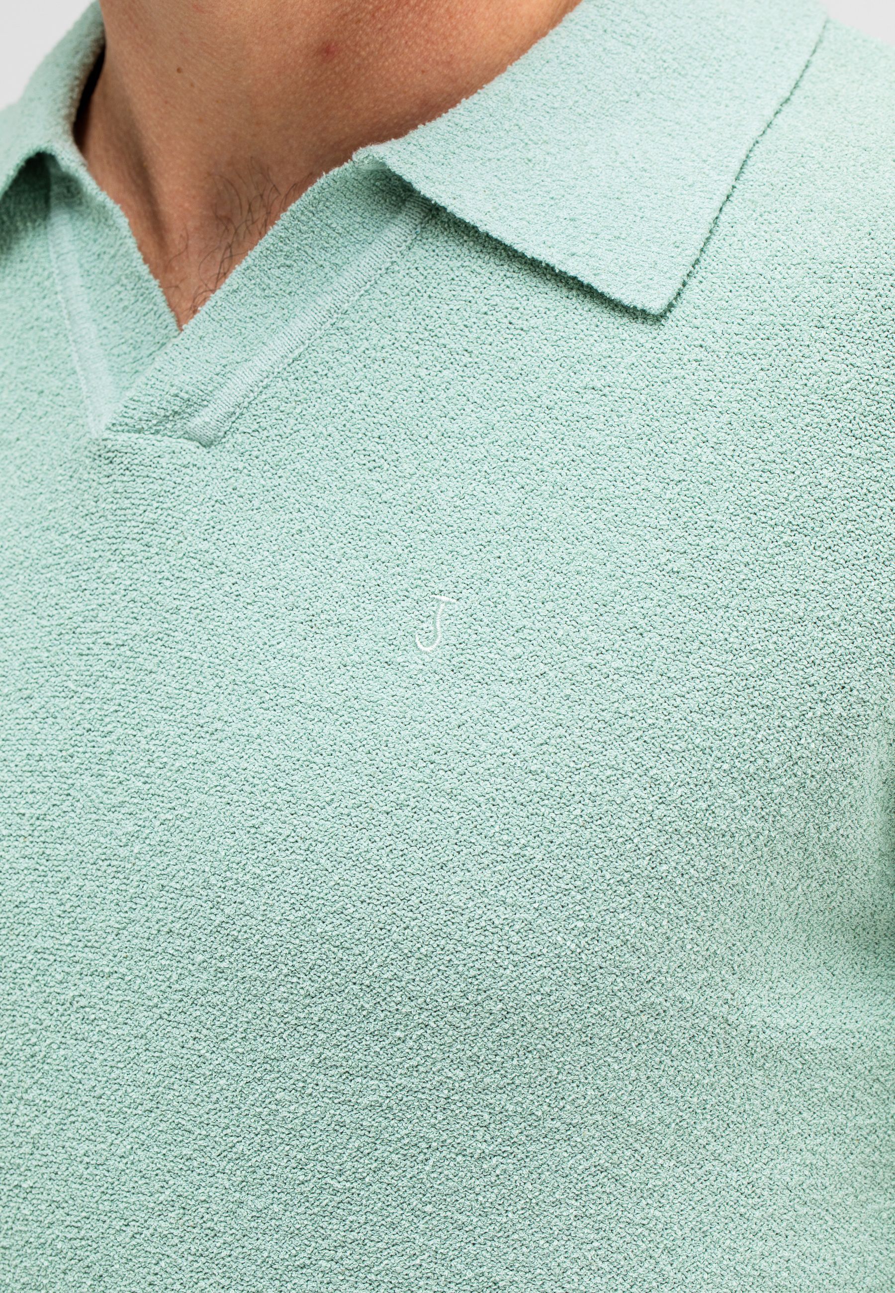 Boucle Knit Polo