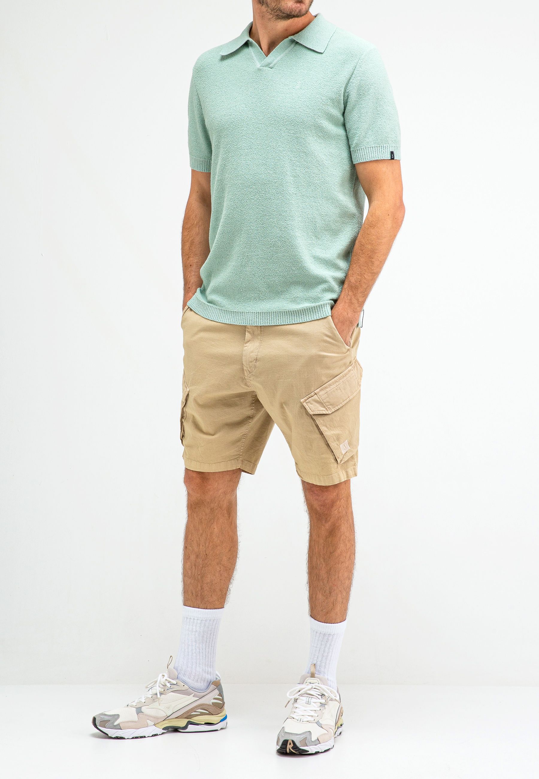 Boucle Knit Polo