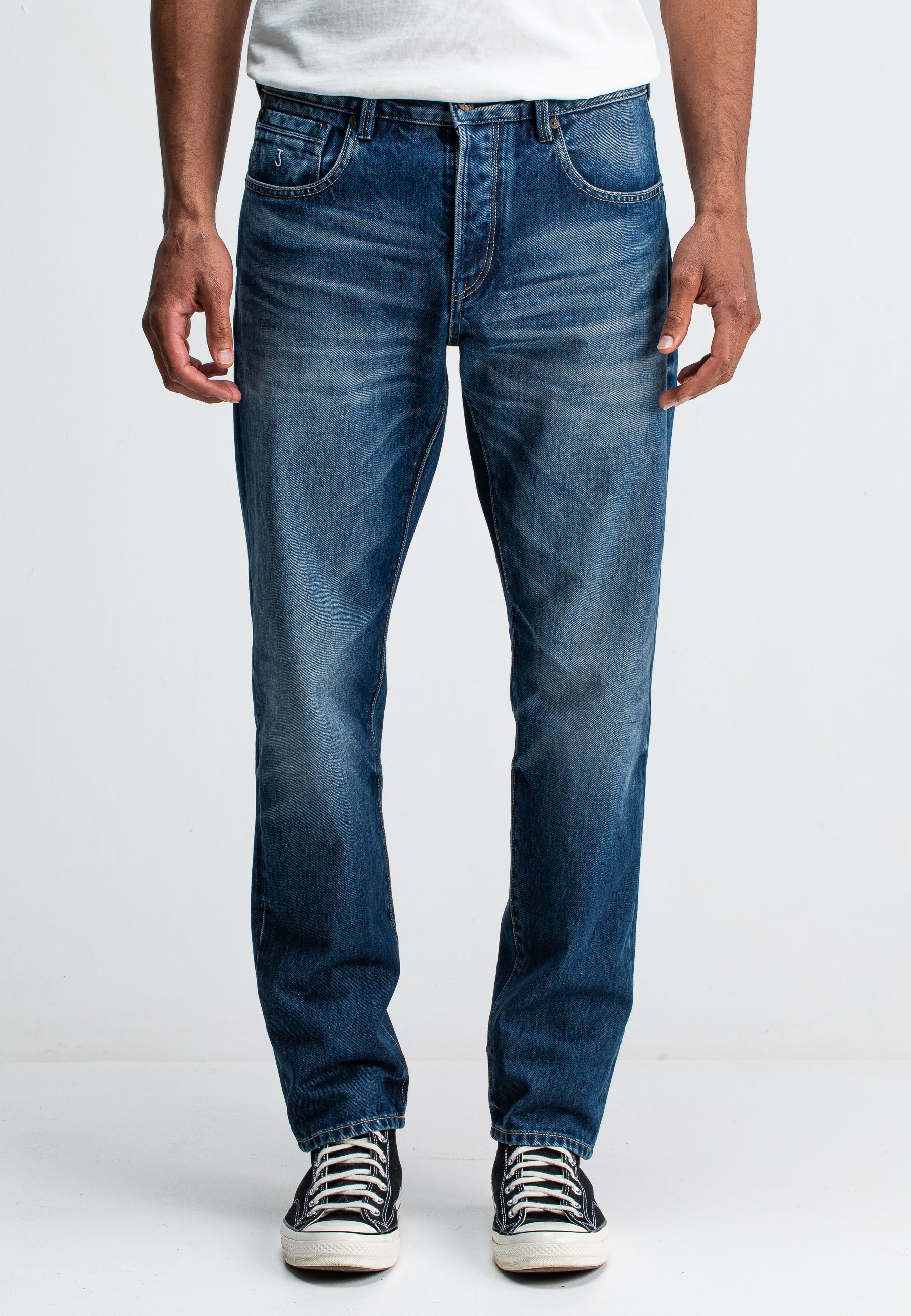 Stockton Straight Shadow Mid Denim