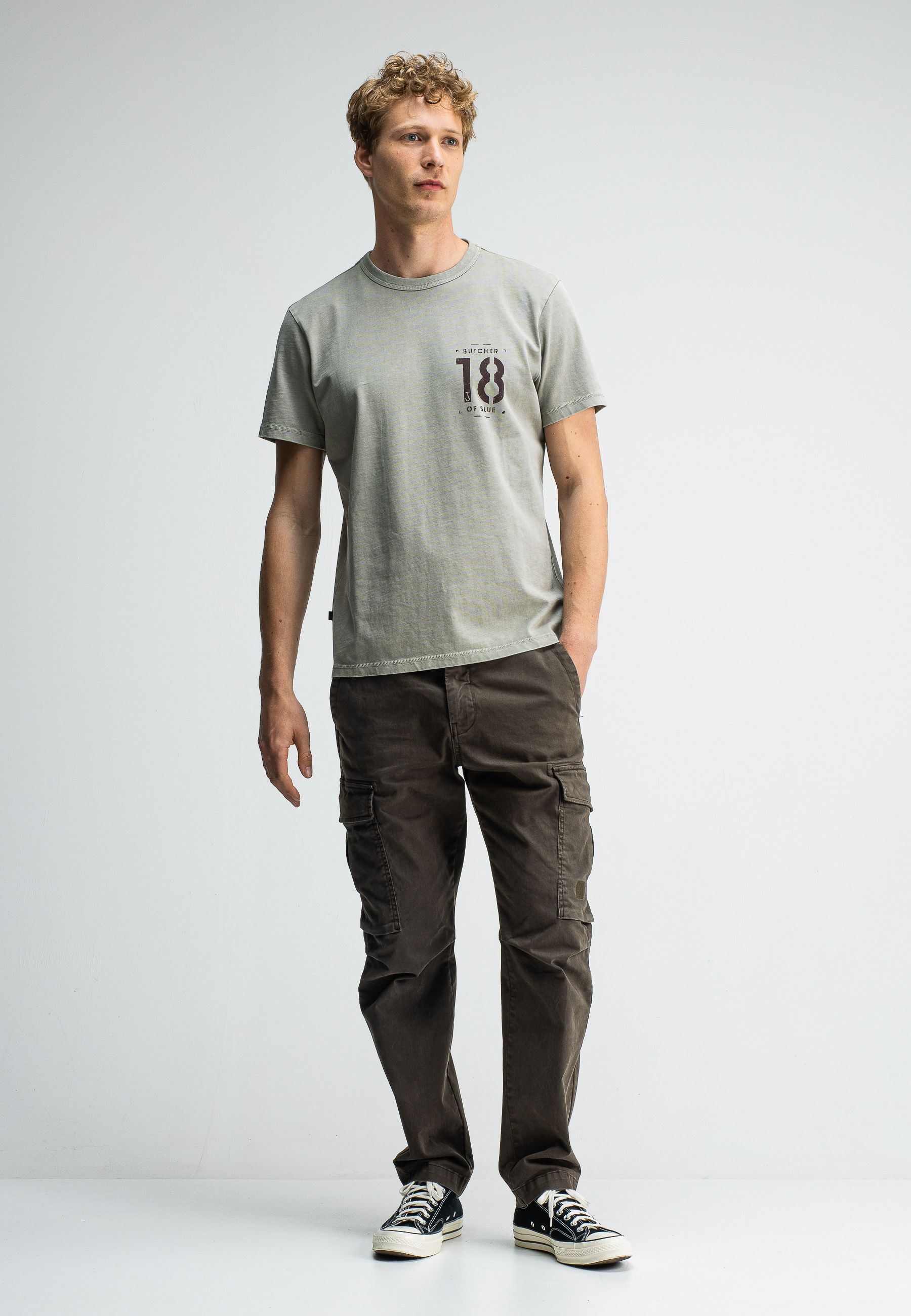 Army 18 Stencil Tee