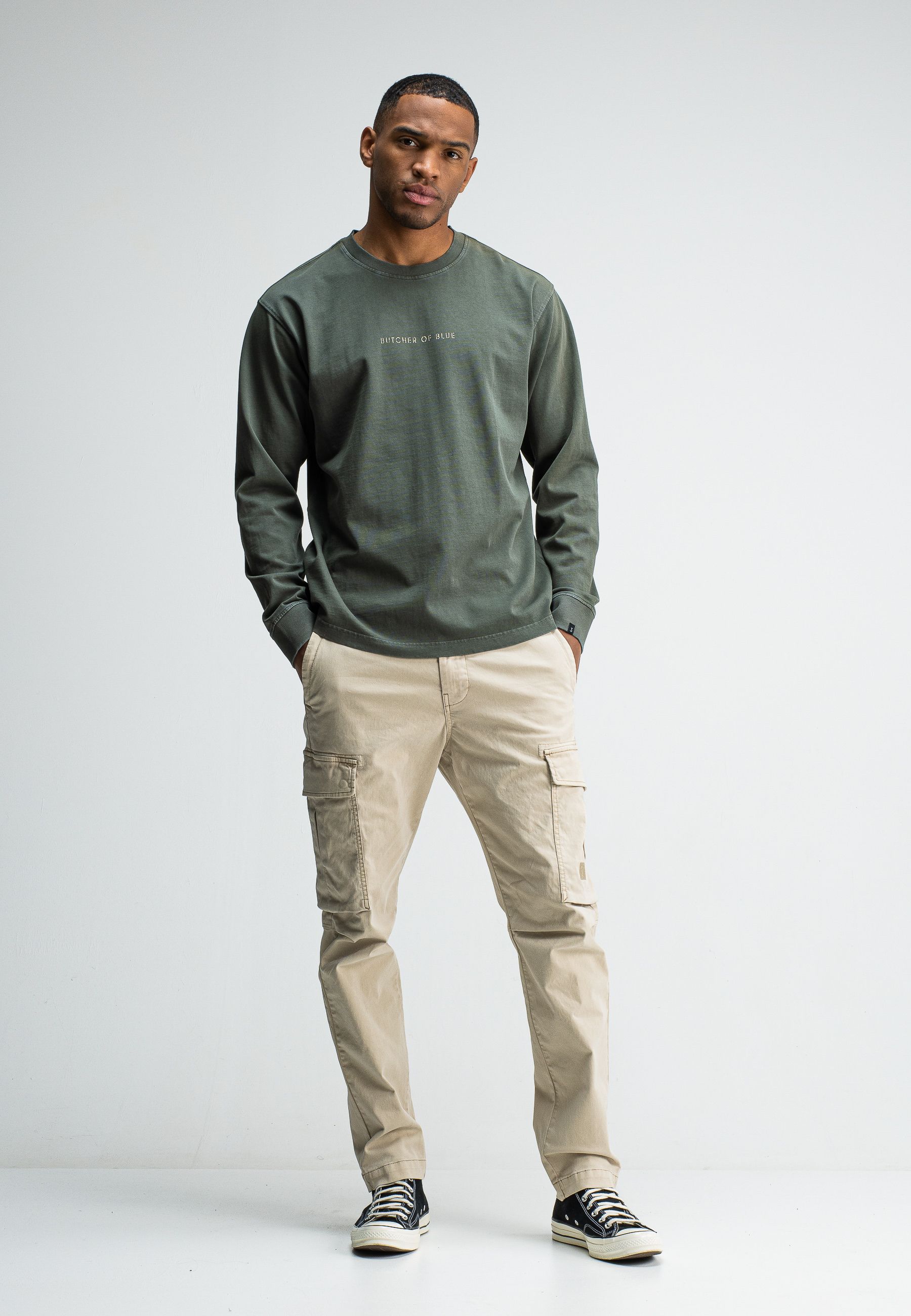 Army QCC Loose Tee LS