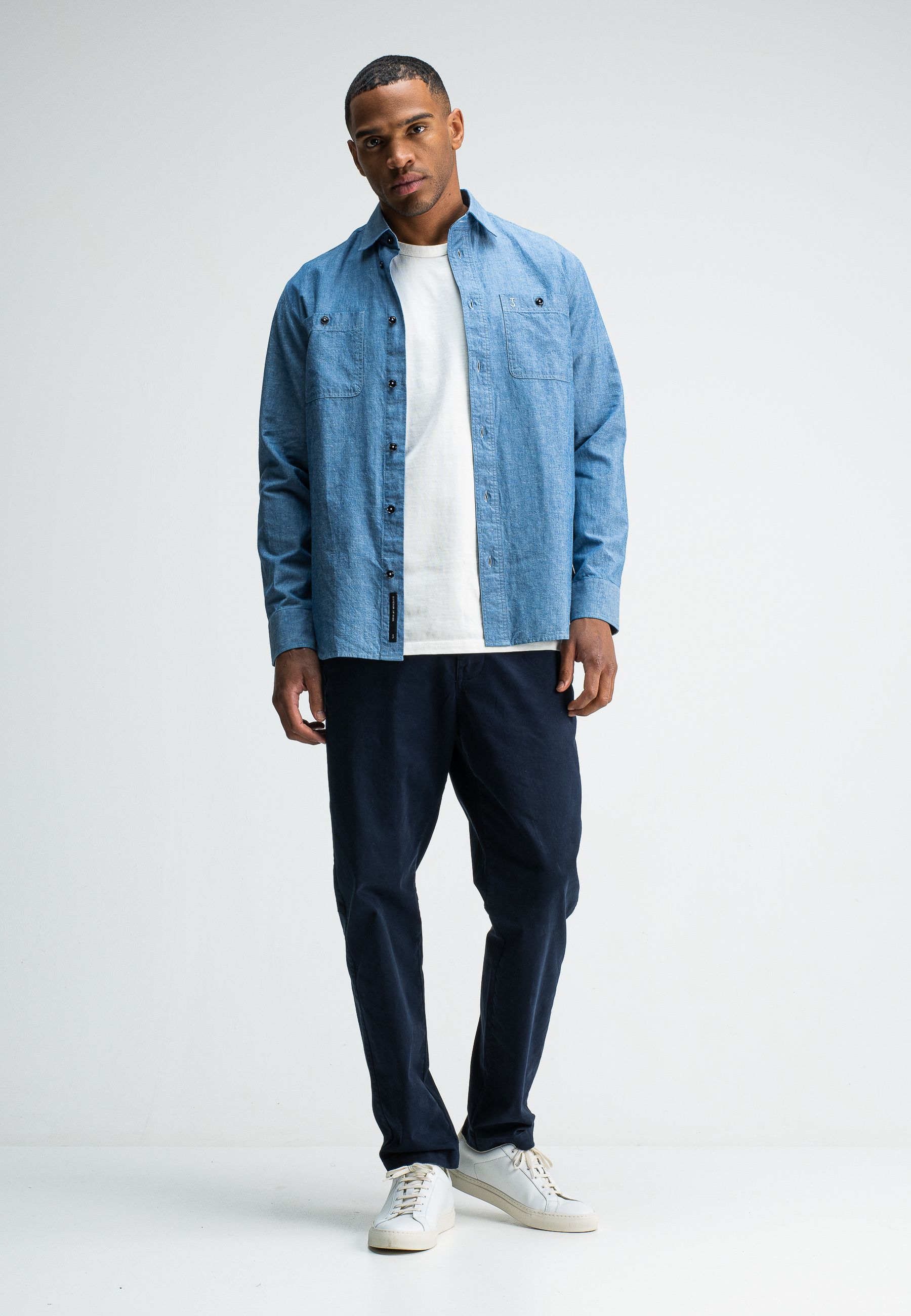 Aidan Worker Chambray Shirt