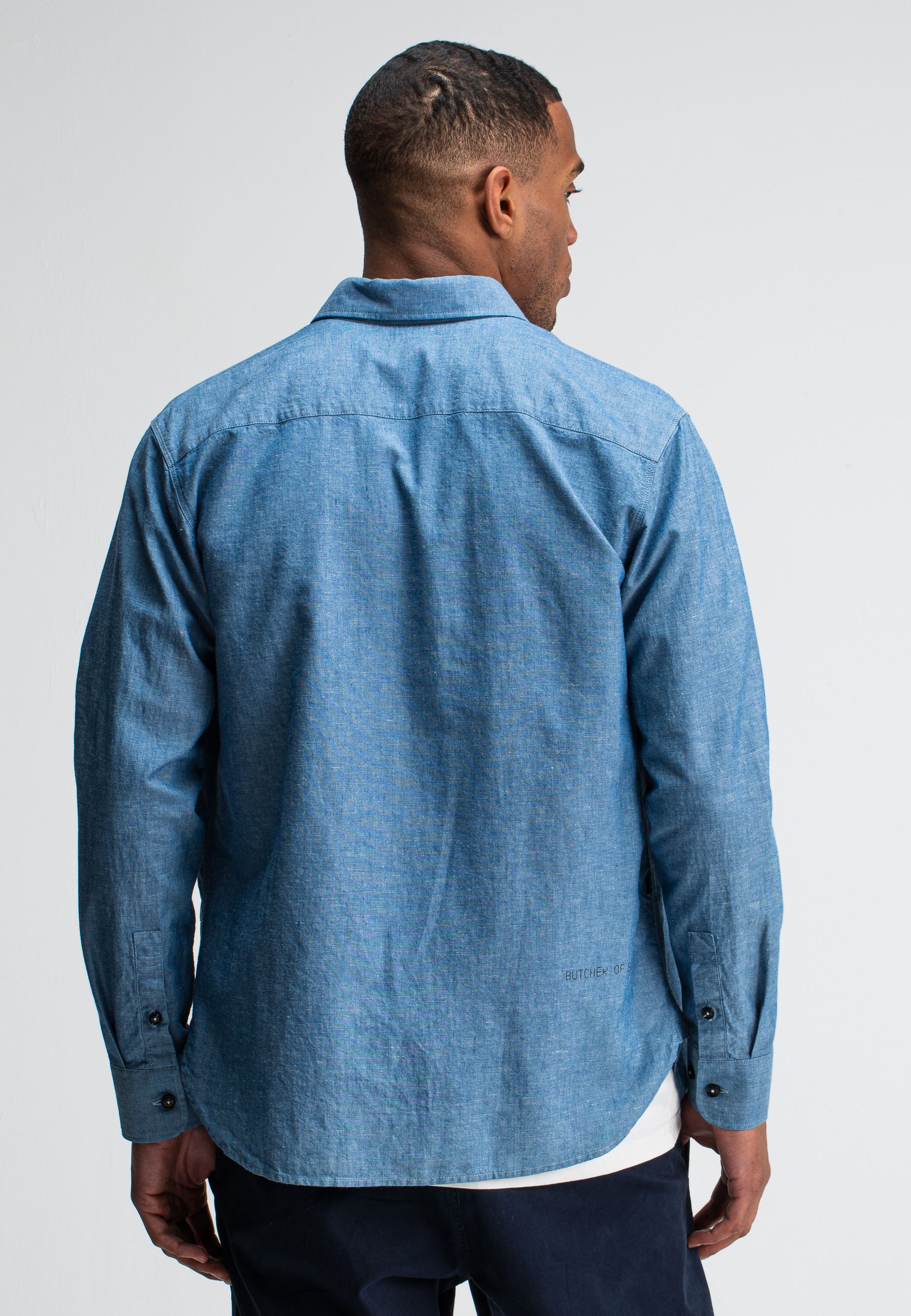 Aidan Worker Chambray Shirt