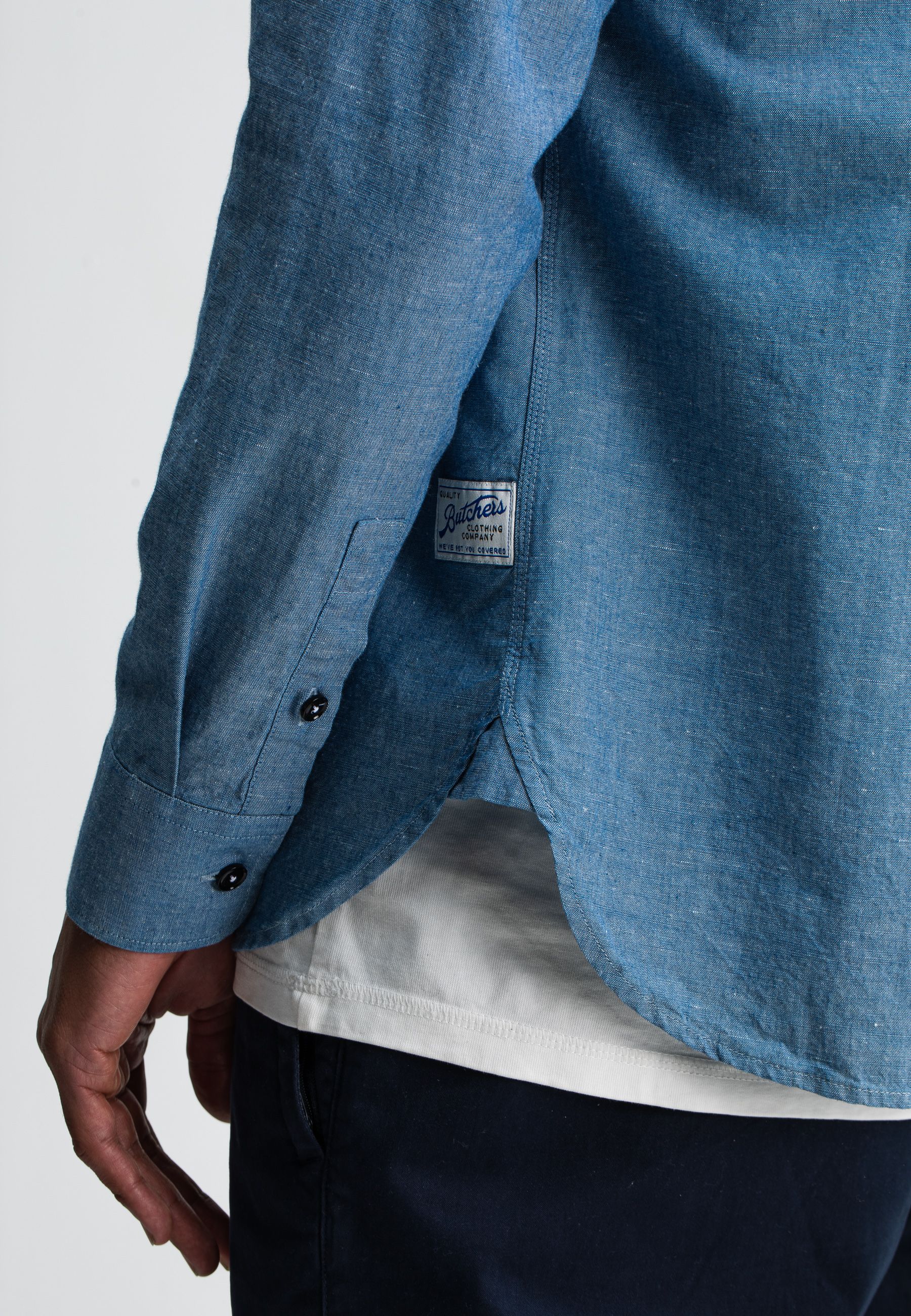 Aidan Worker Chambray Shirt