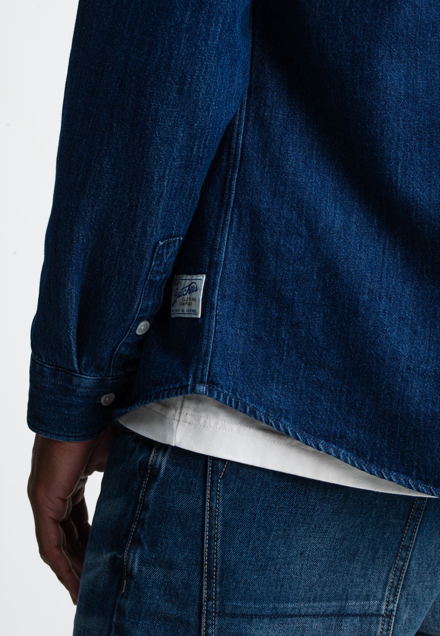 Aidan Worker Denim Shirt