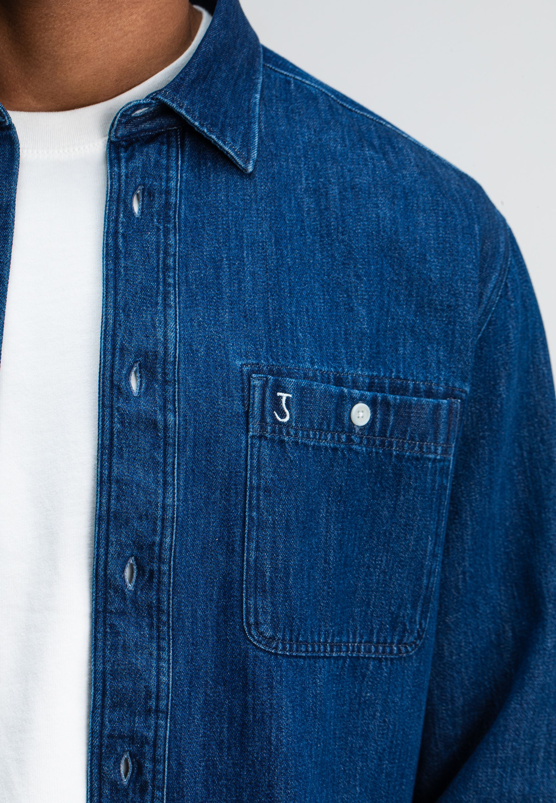 Aidan Worker Denim Shirt