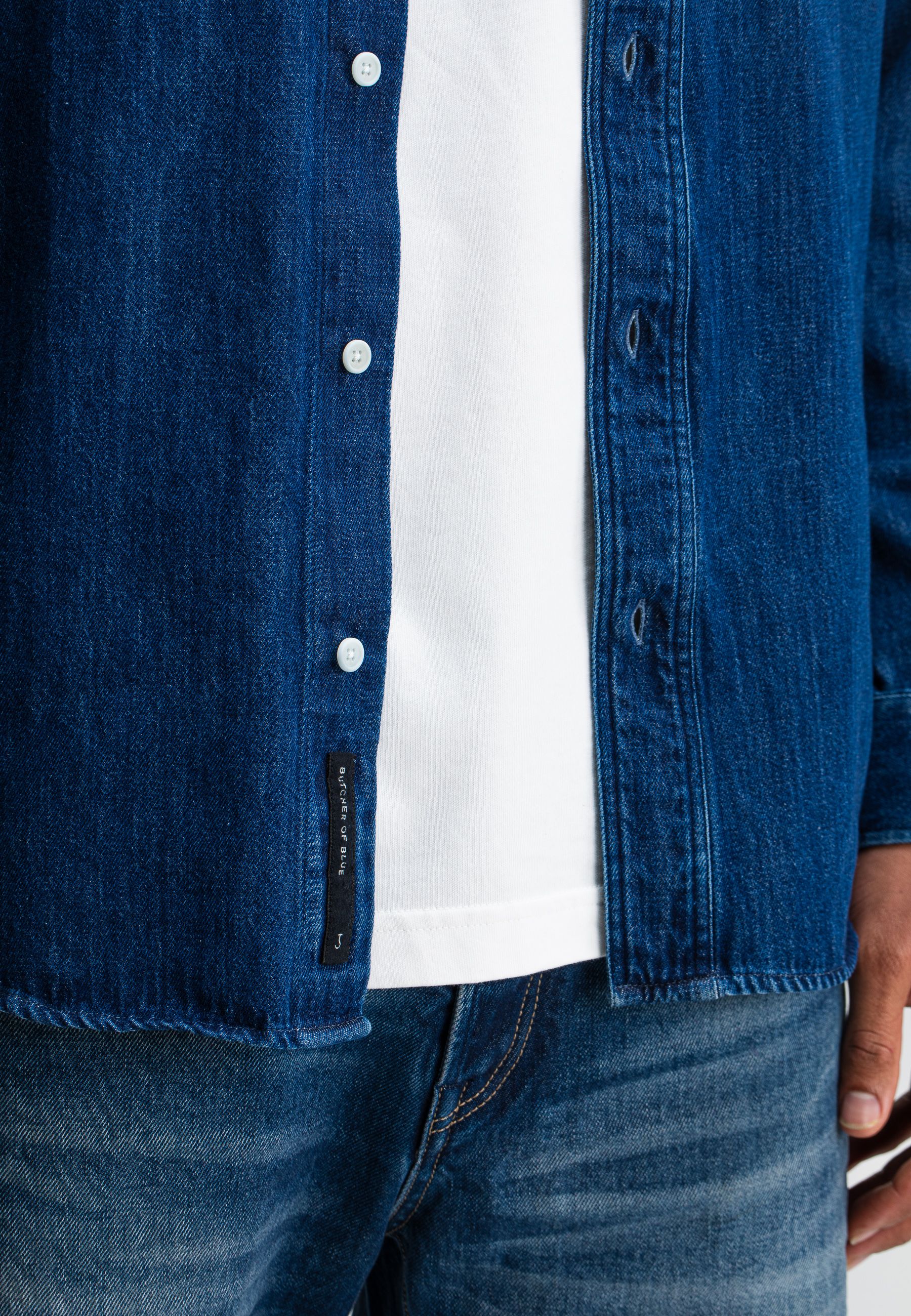Aidan Worker Denim Shirt