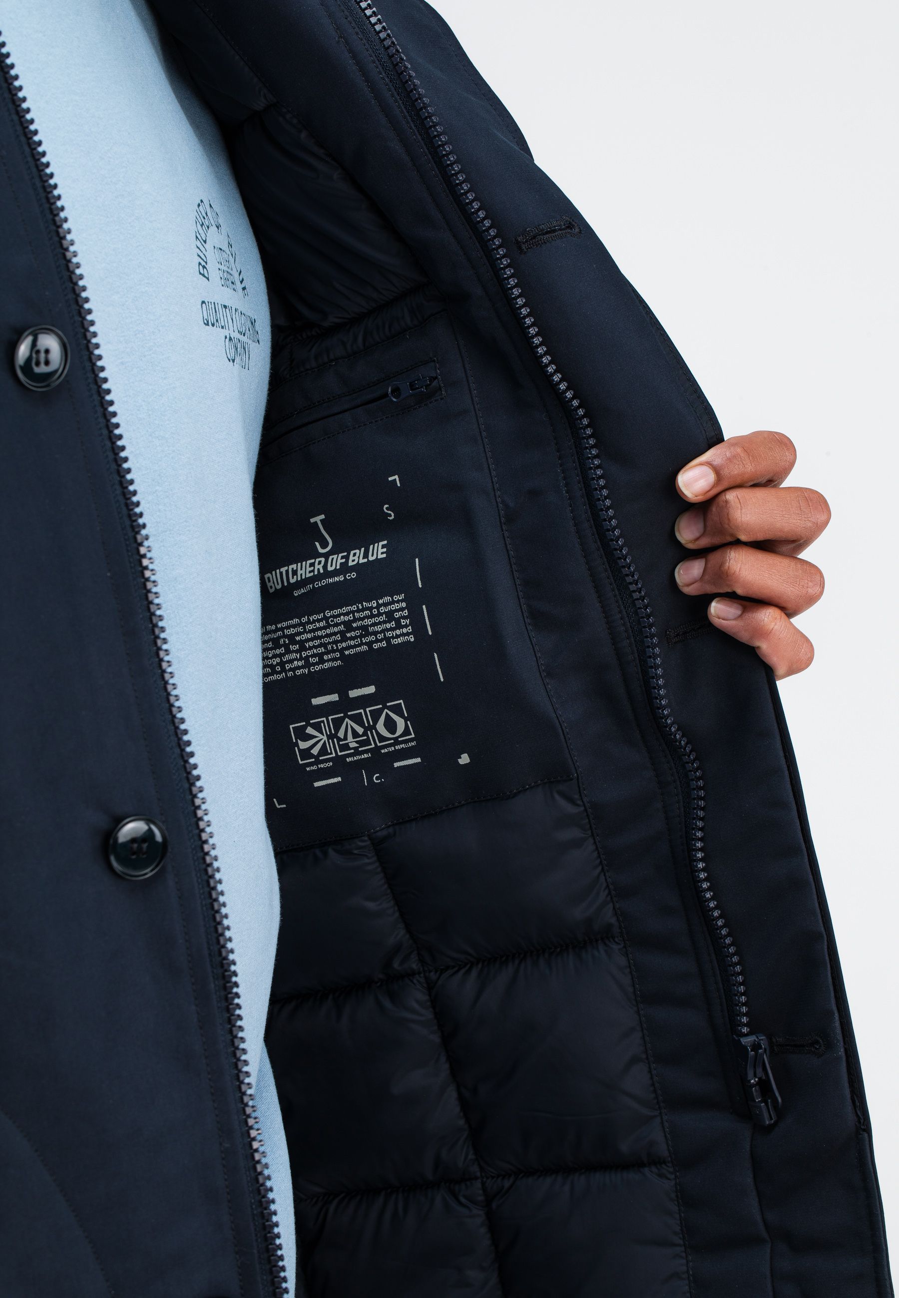 Tate Padded Trench