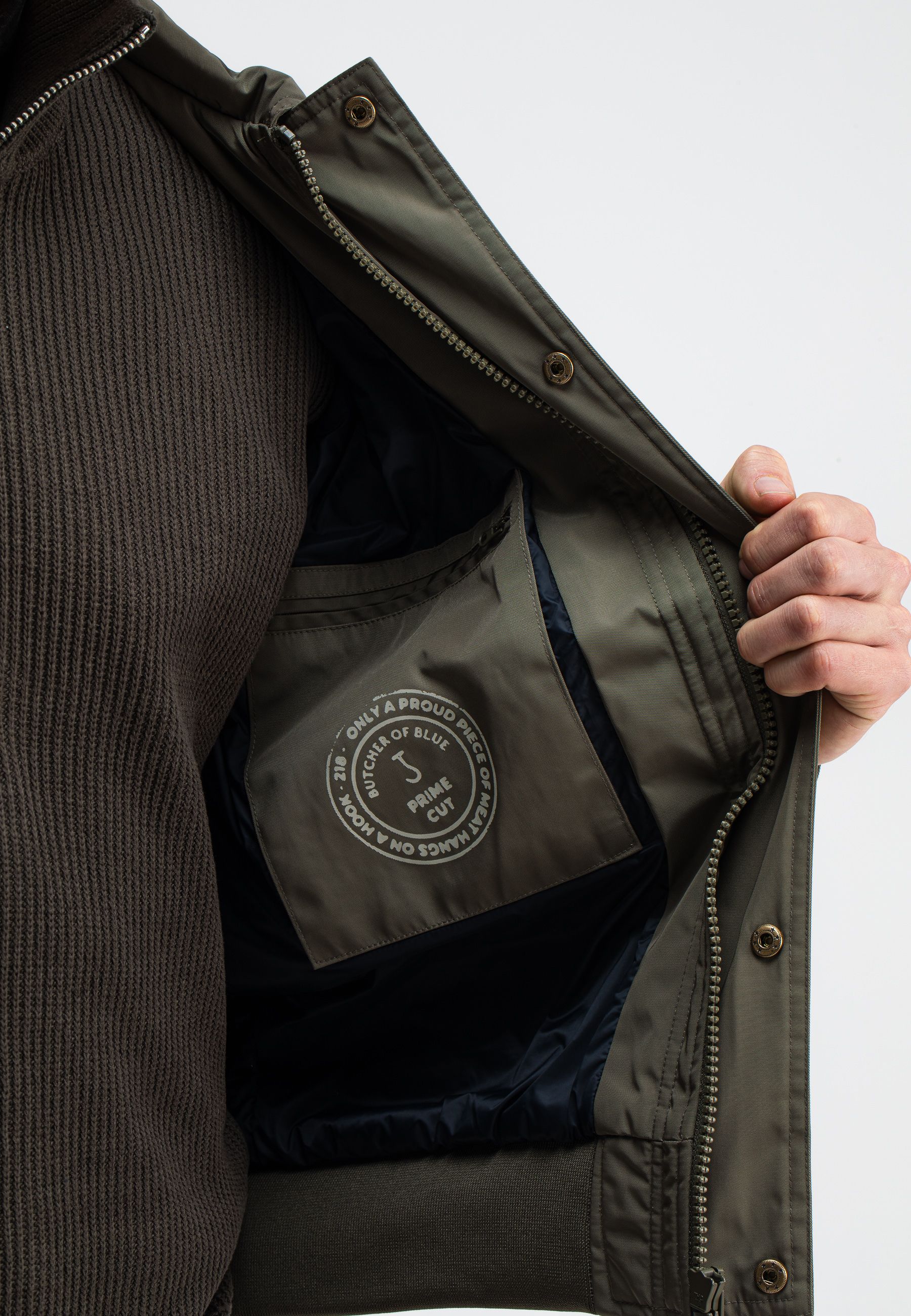 Carlo Satin Flight Bomber