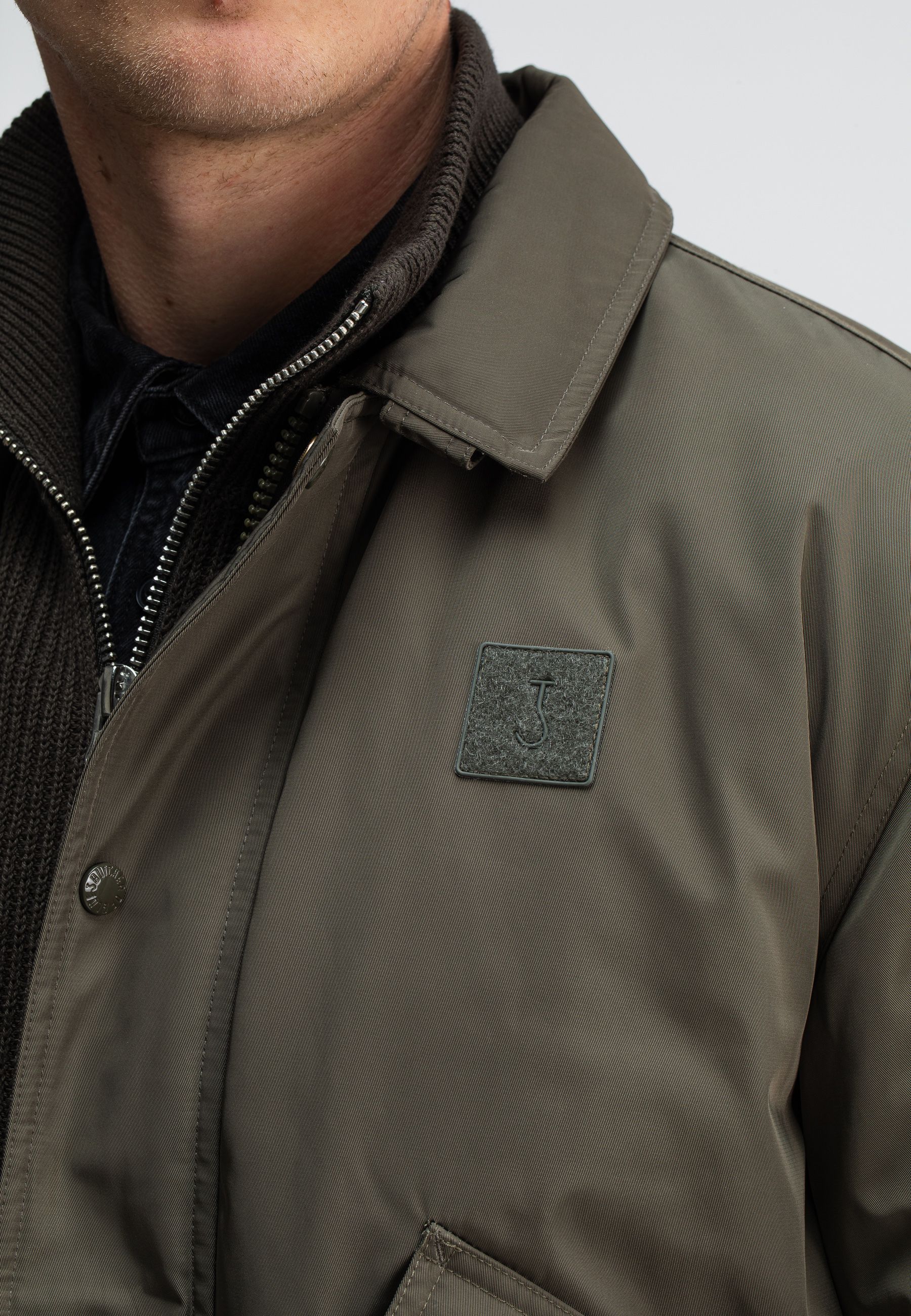 Carlo Satin Flight Bomber