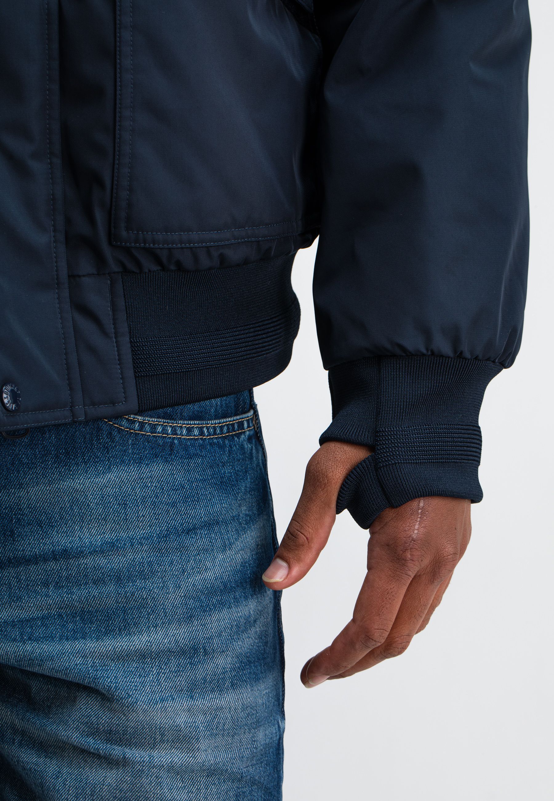 Carlo Satin Flight Bomber