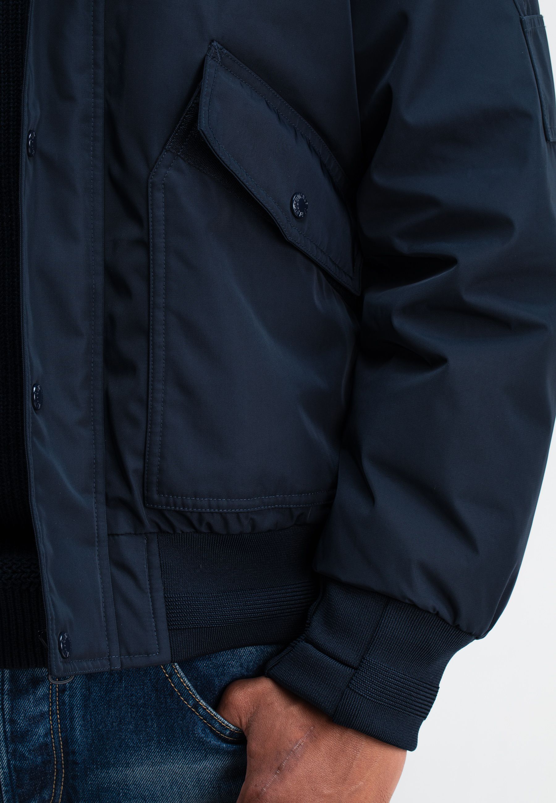 Carlo Satin Flight Bomber