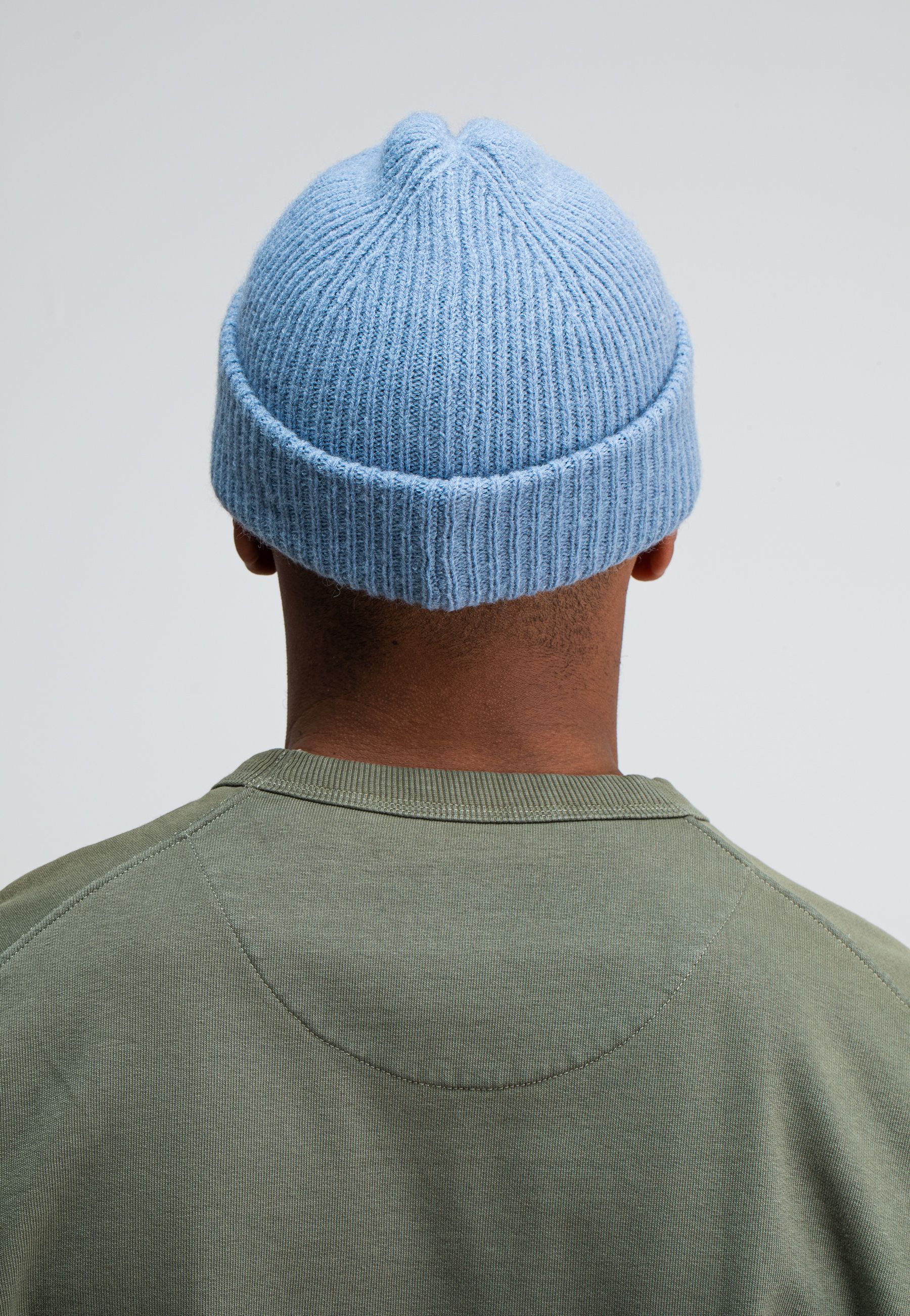 Army Wool Hook Beanie