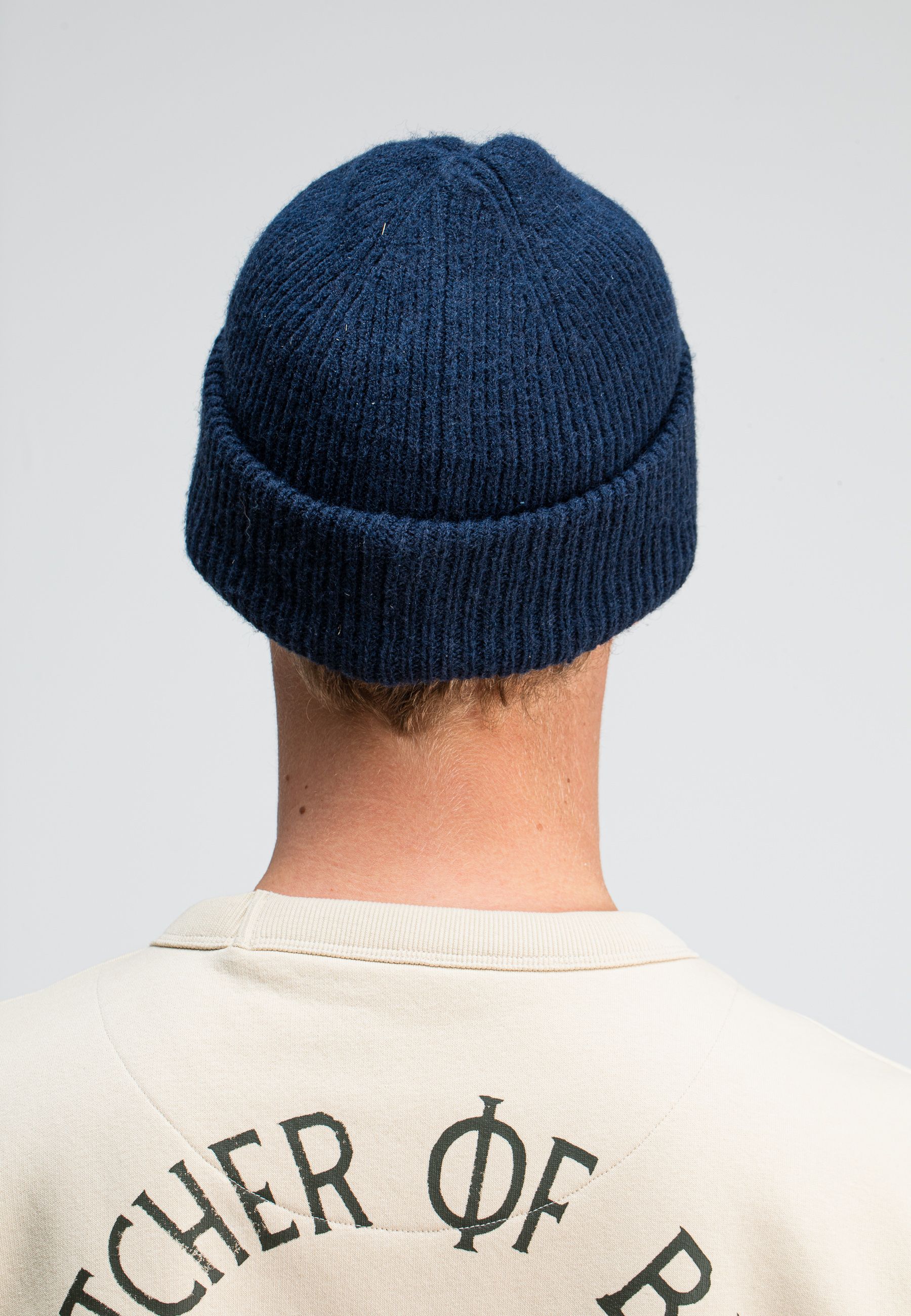 Army Wool Hook Beanie