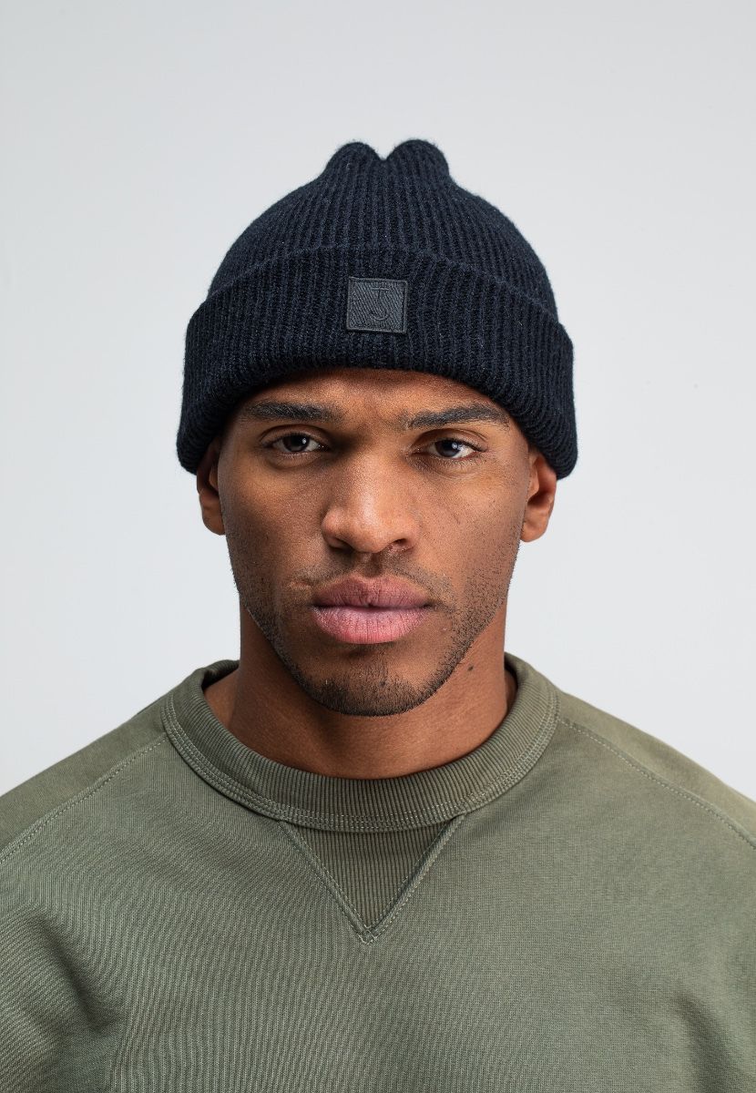 Army Wool Hook Beanie