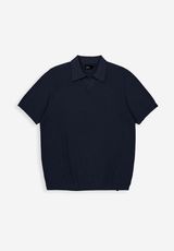 Boucle Knit Polo