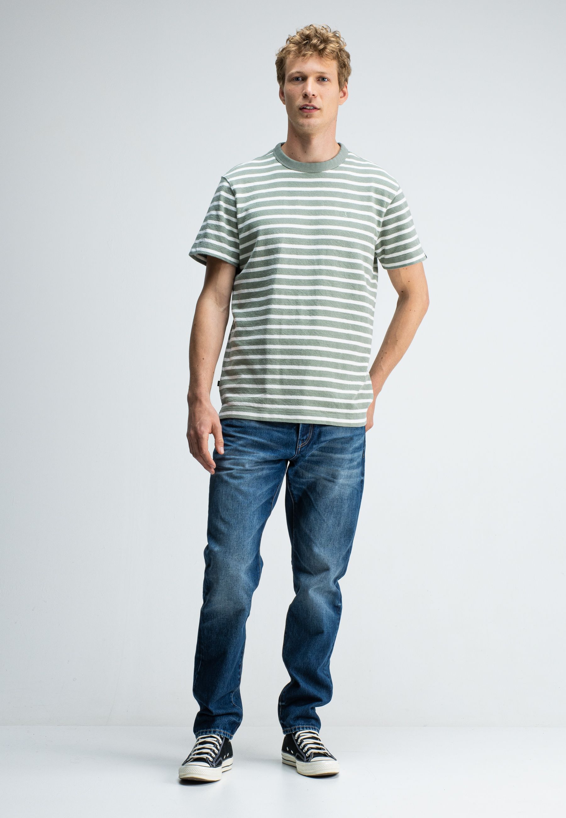 Gaspard Loose Stripe Tee