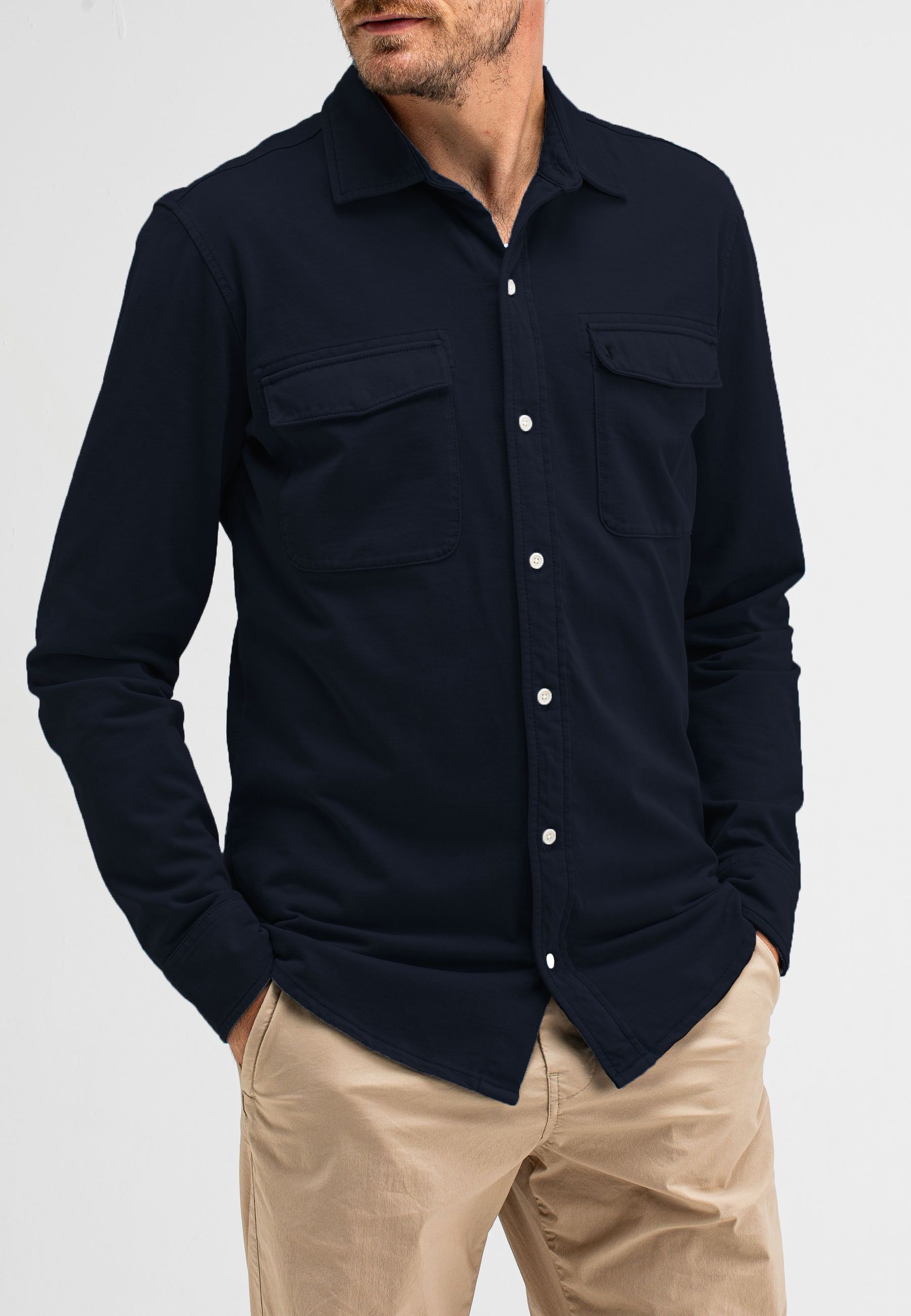 Finn Pocket Jersey Overshirt
