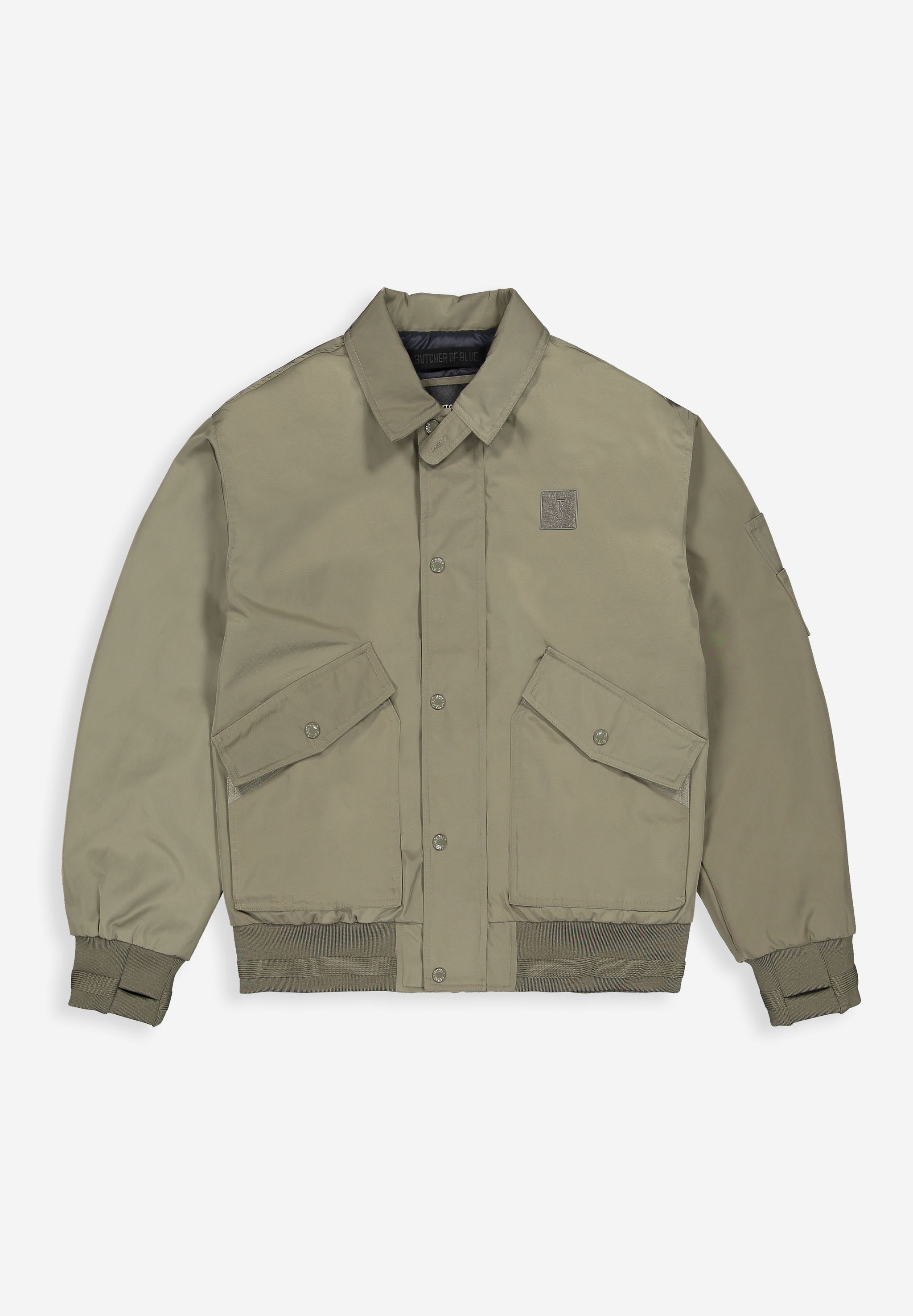Carlo Satin Flight Bomber