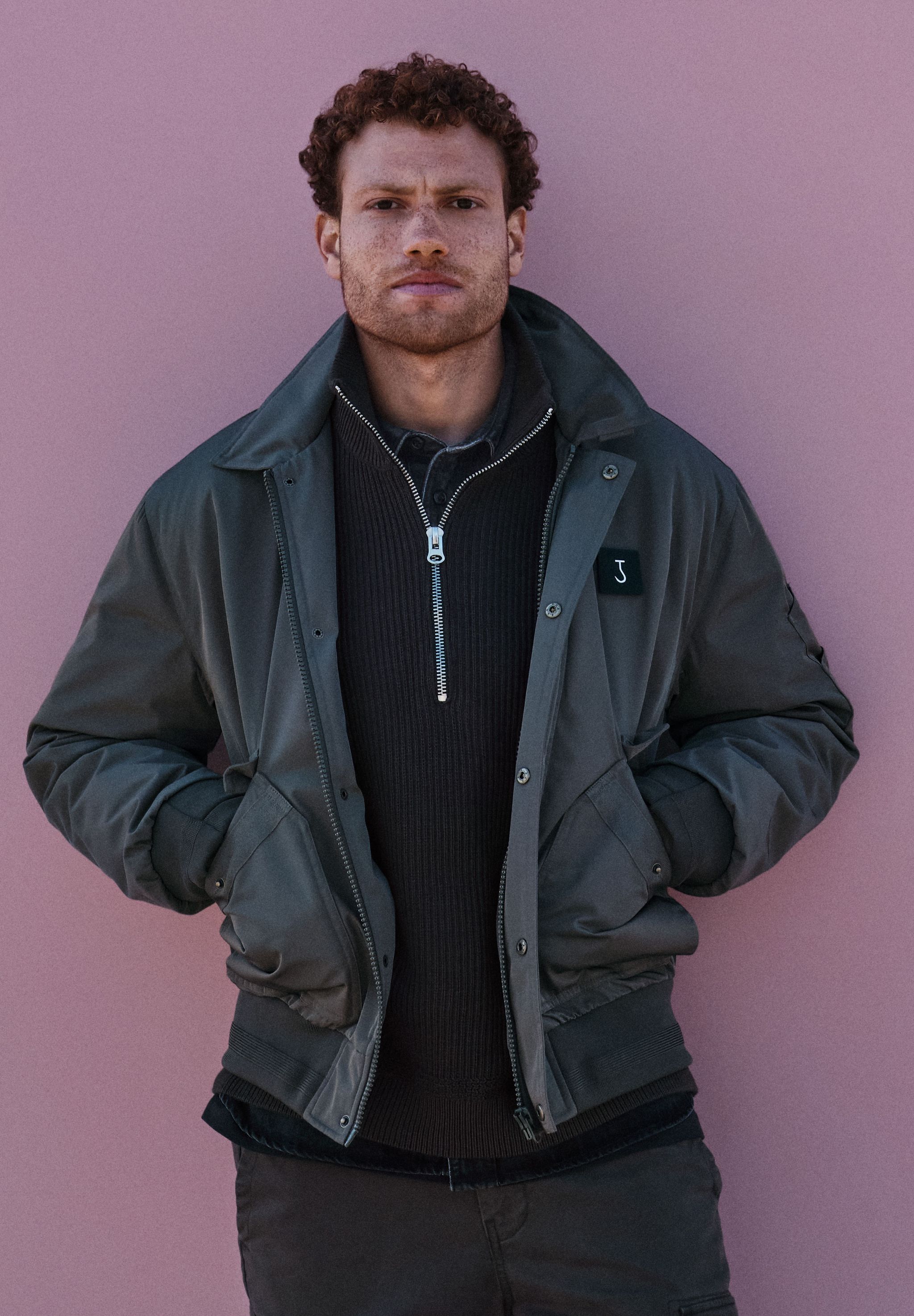 Carlo Satin Flight Bomber