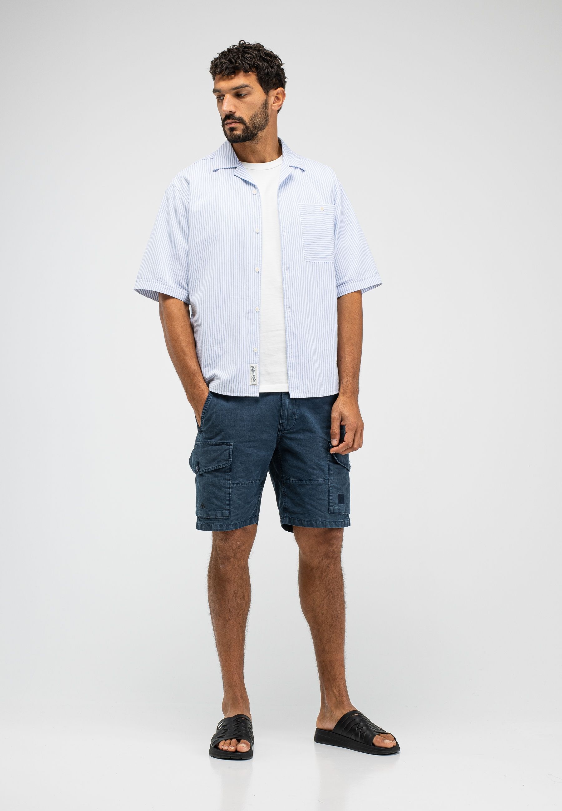 Anthony Resort Stripe Shirt SS