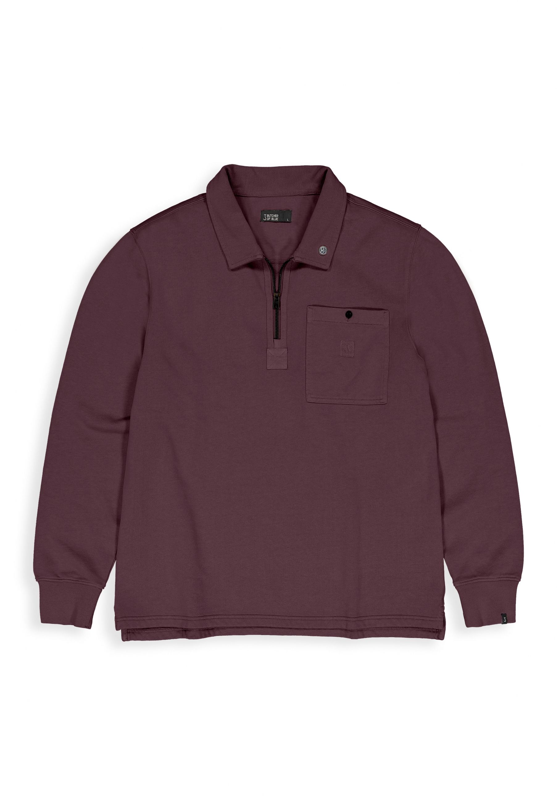 Tau Zip Polo