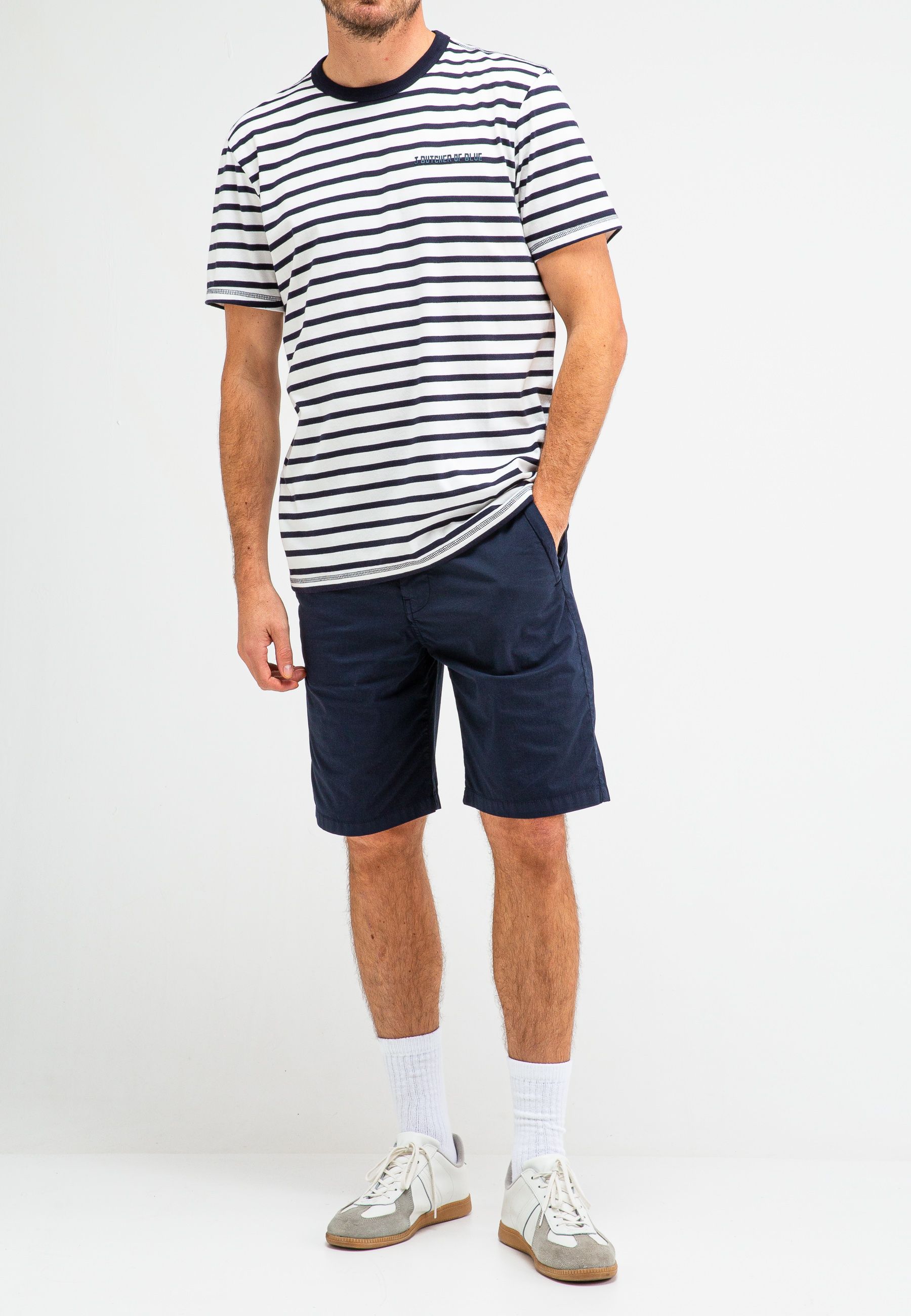 Classic Stripe Butcher Tee
