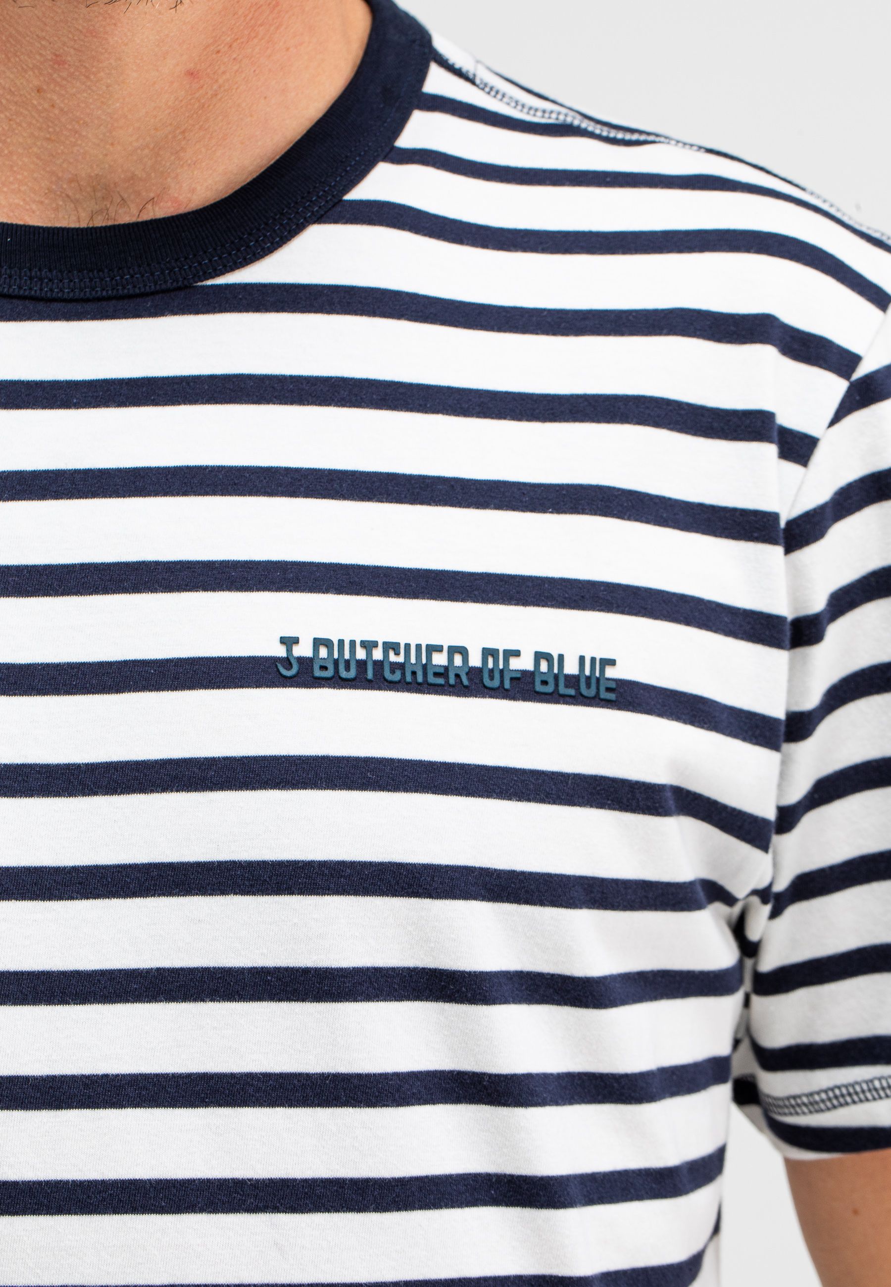 Classic Stripe Butcher Tee