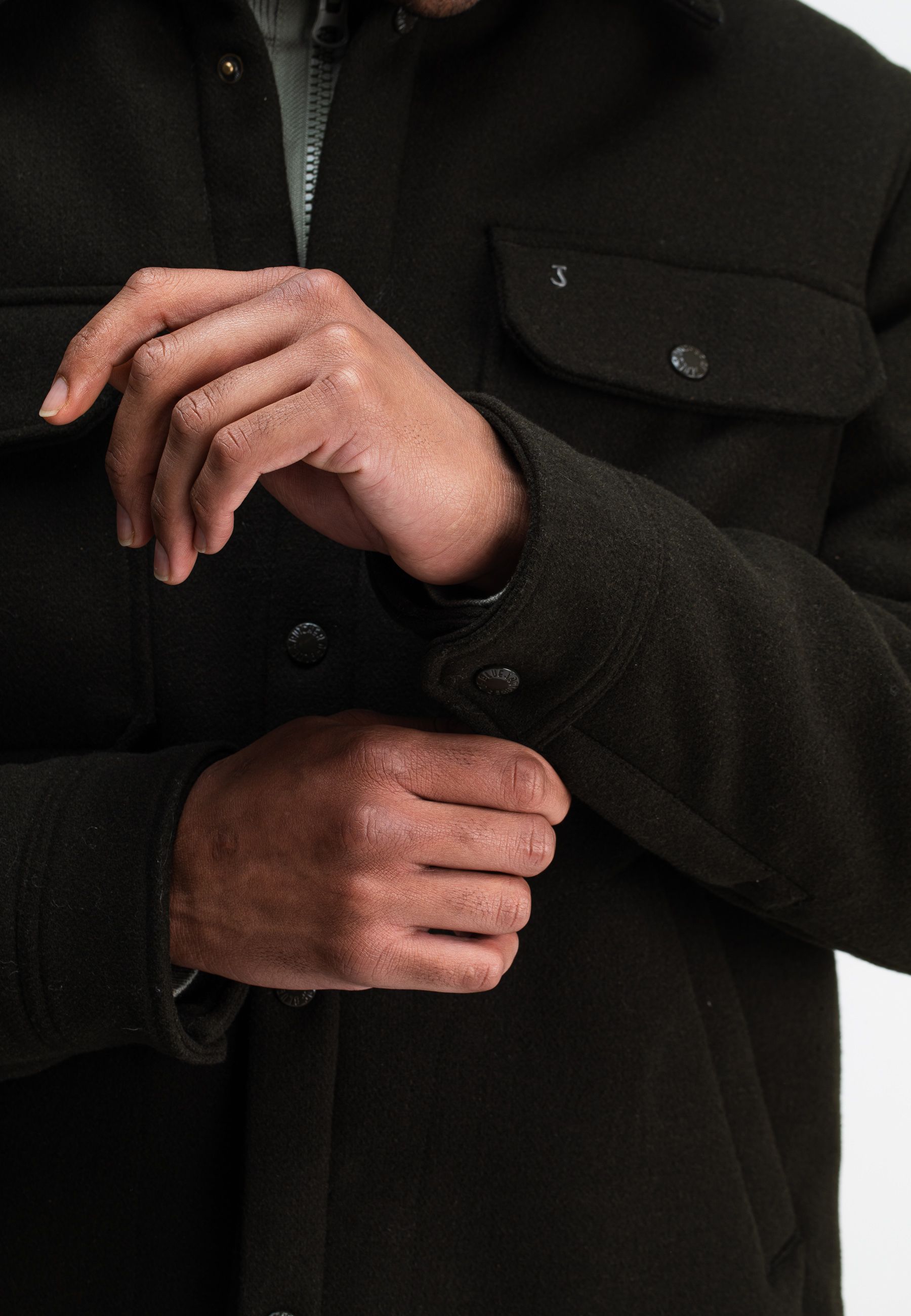 Norbu Padded Wool Jacket