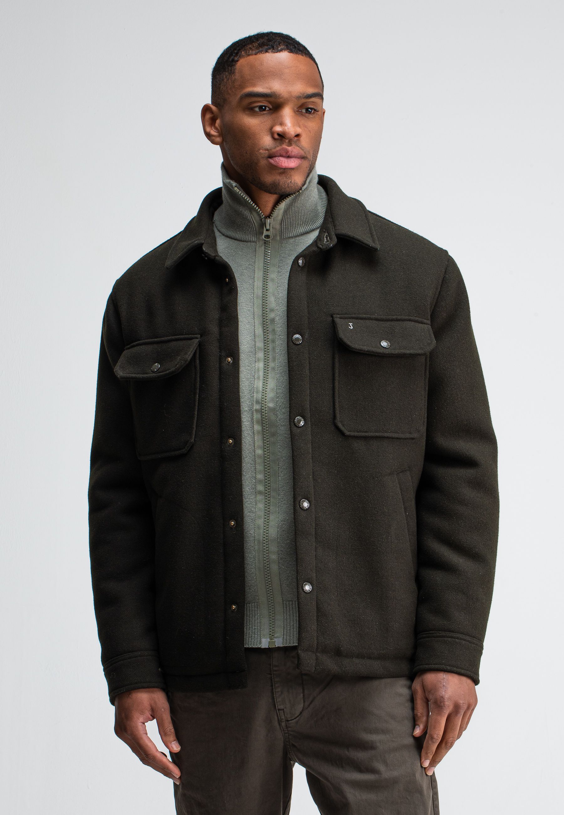 Norbu Padded Wool Jacket