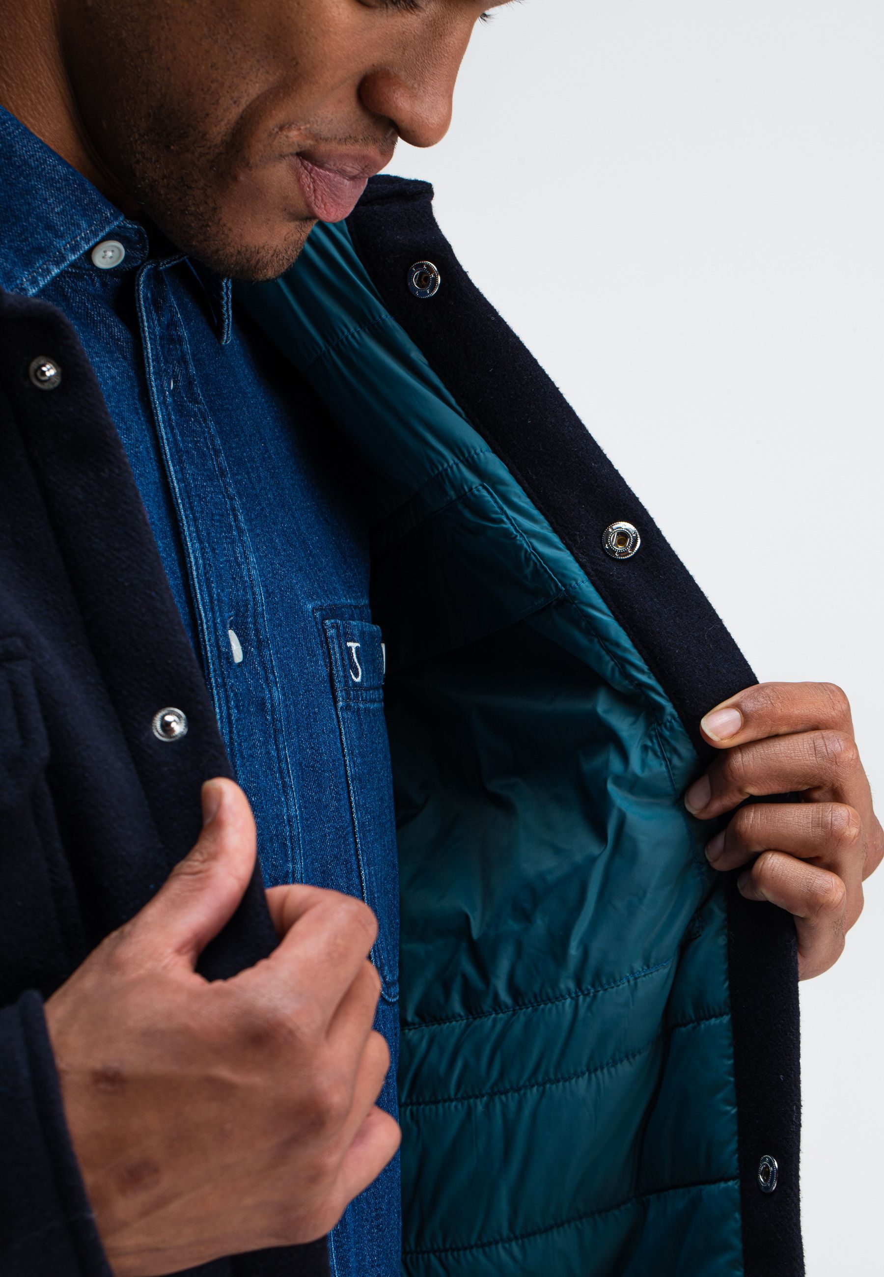 Norbu Padded Wool Jacket