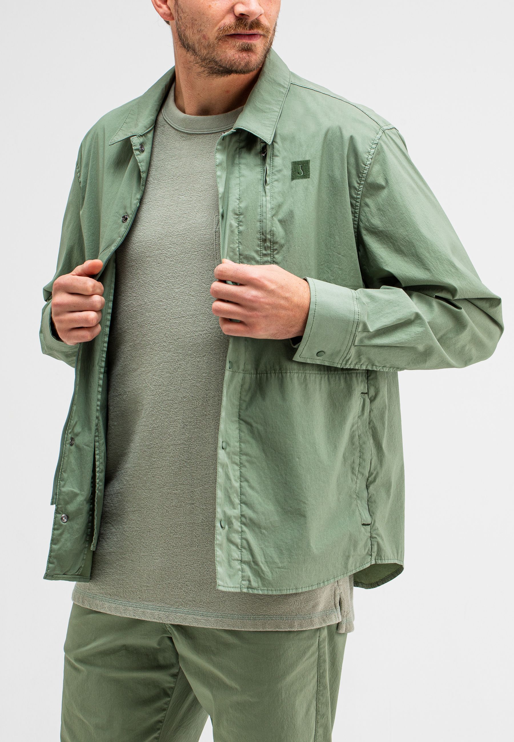 Luca Poplin Overshirt