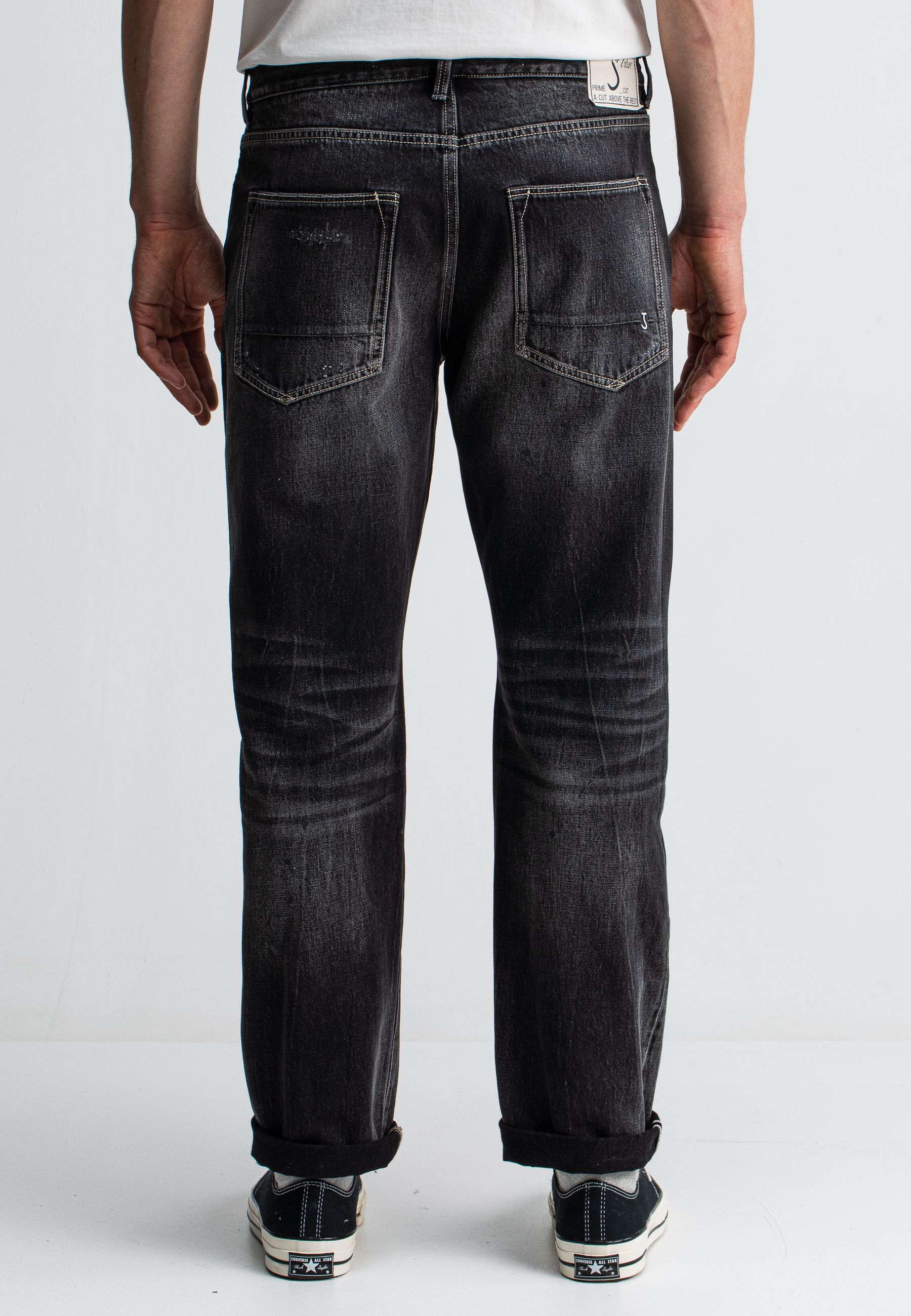 Berkley Loose Onyx Denim Mid