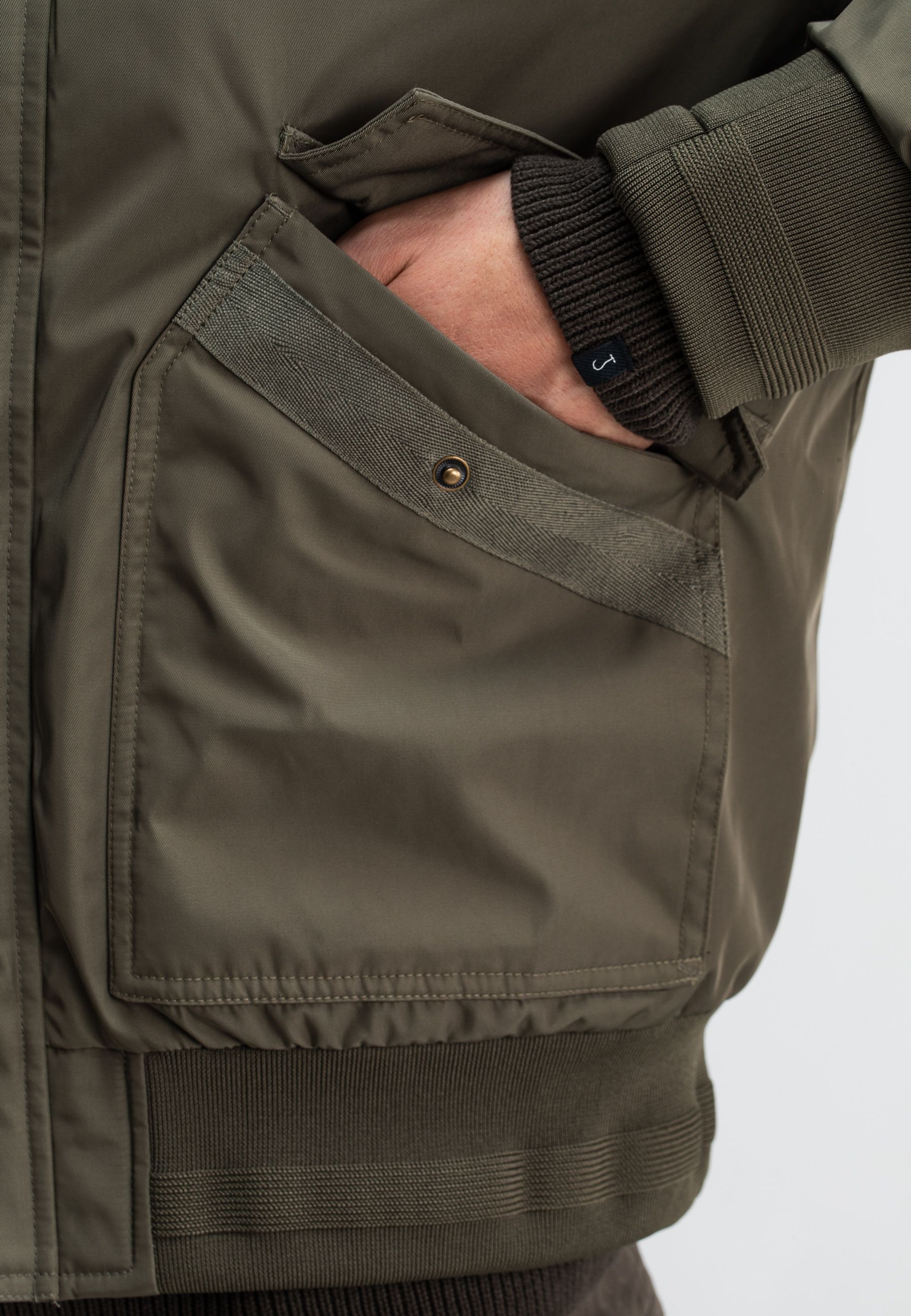 Carlo Satin Flight Bomber